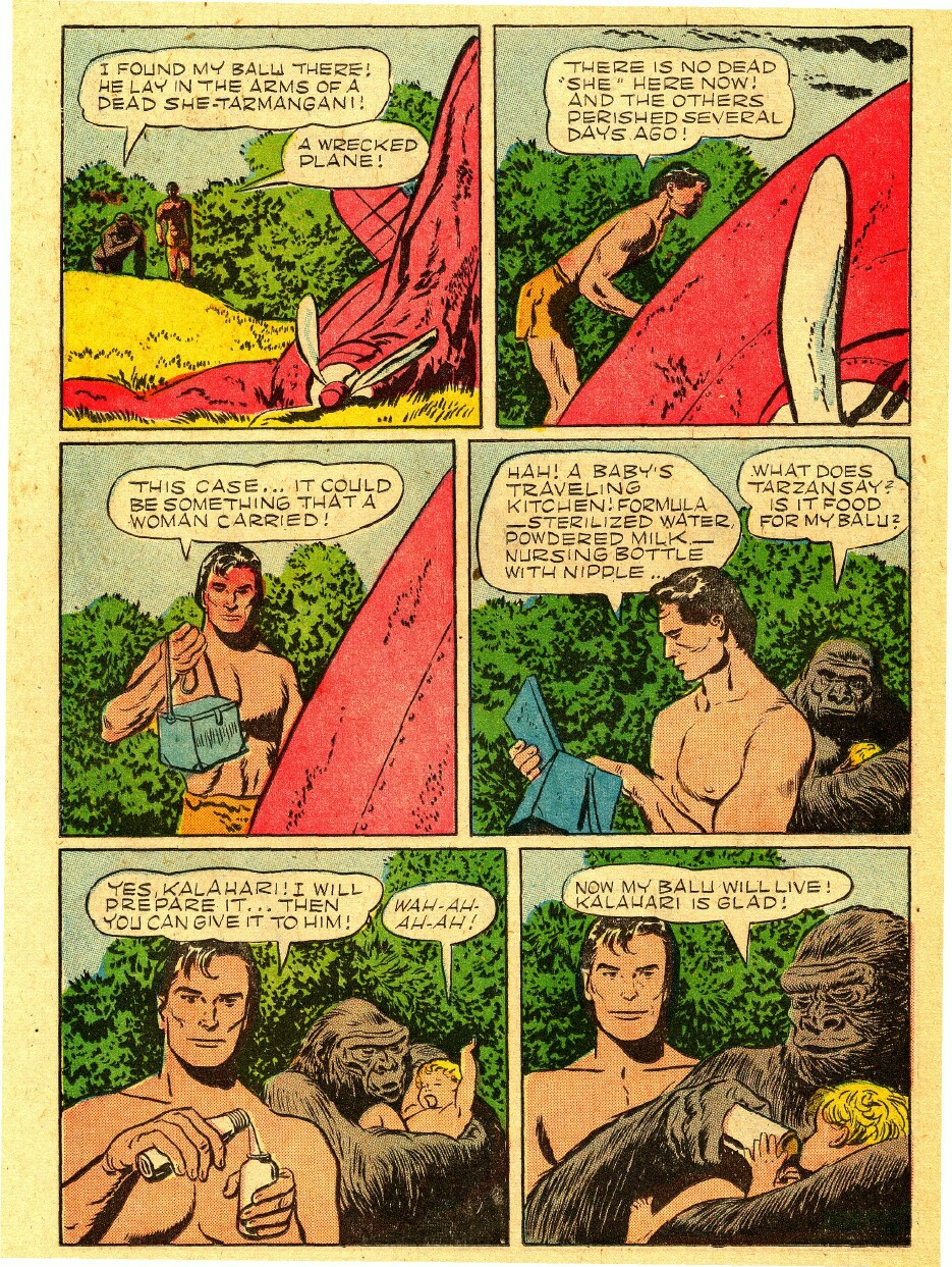 Read online Tarzan (1948) comic -  Issue #44 - 26