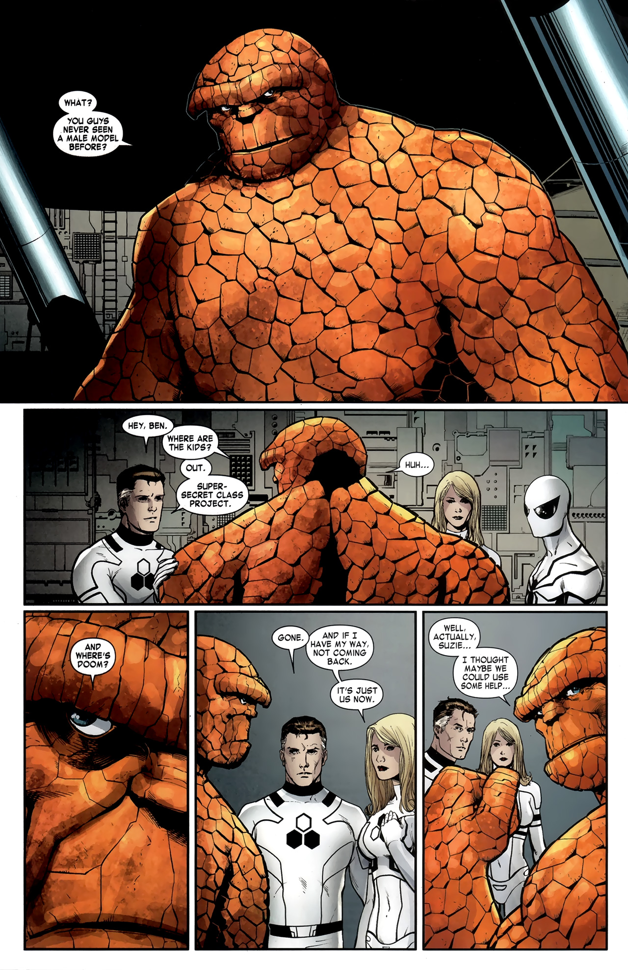 Read online Fantastic Four By Jonathan Hickman Omnibus comic -  Issue # TPB 1 (Part 3) - 145