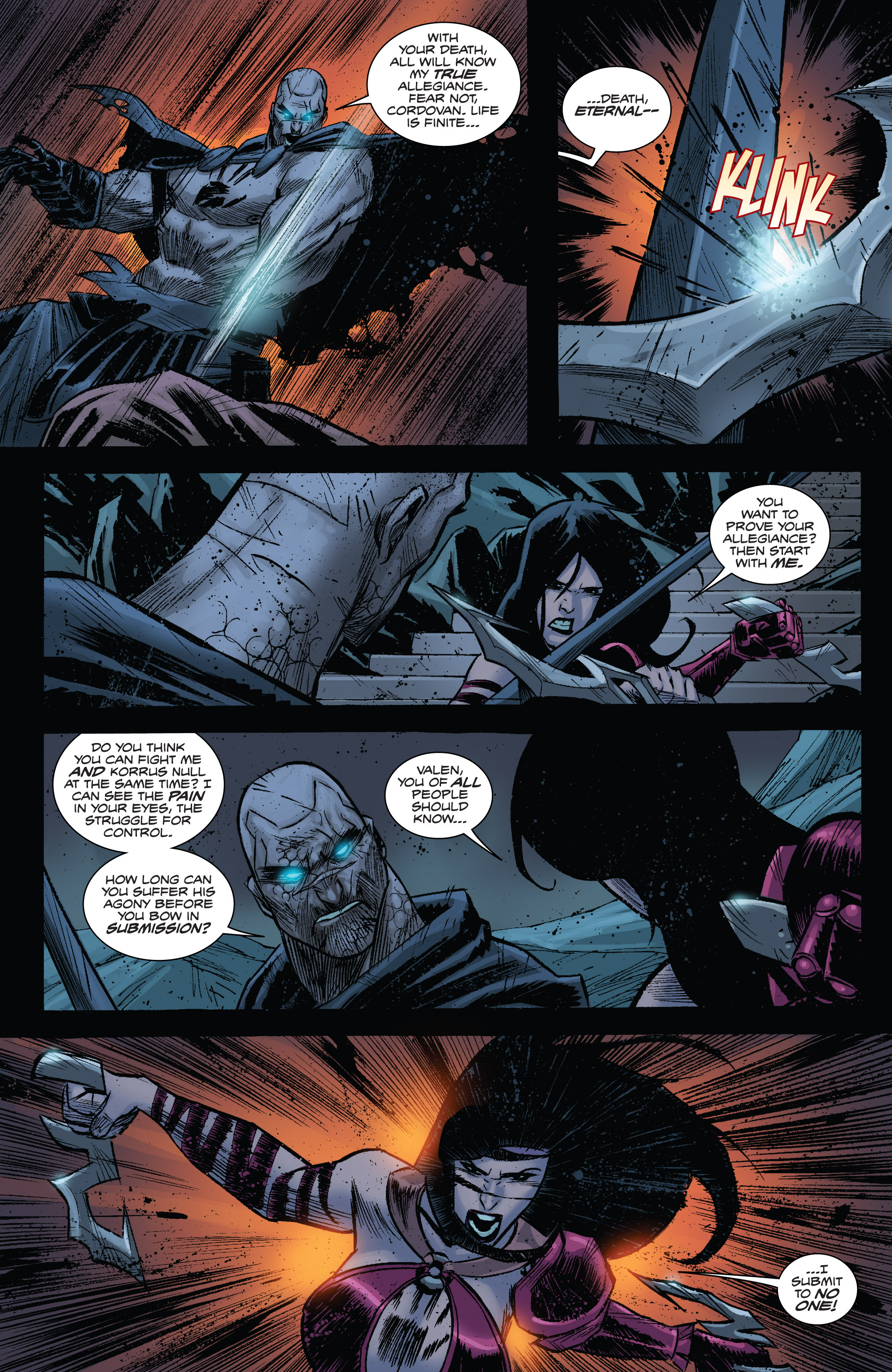 Read online Valen the Outcast comic -  Issue #8 - 9