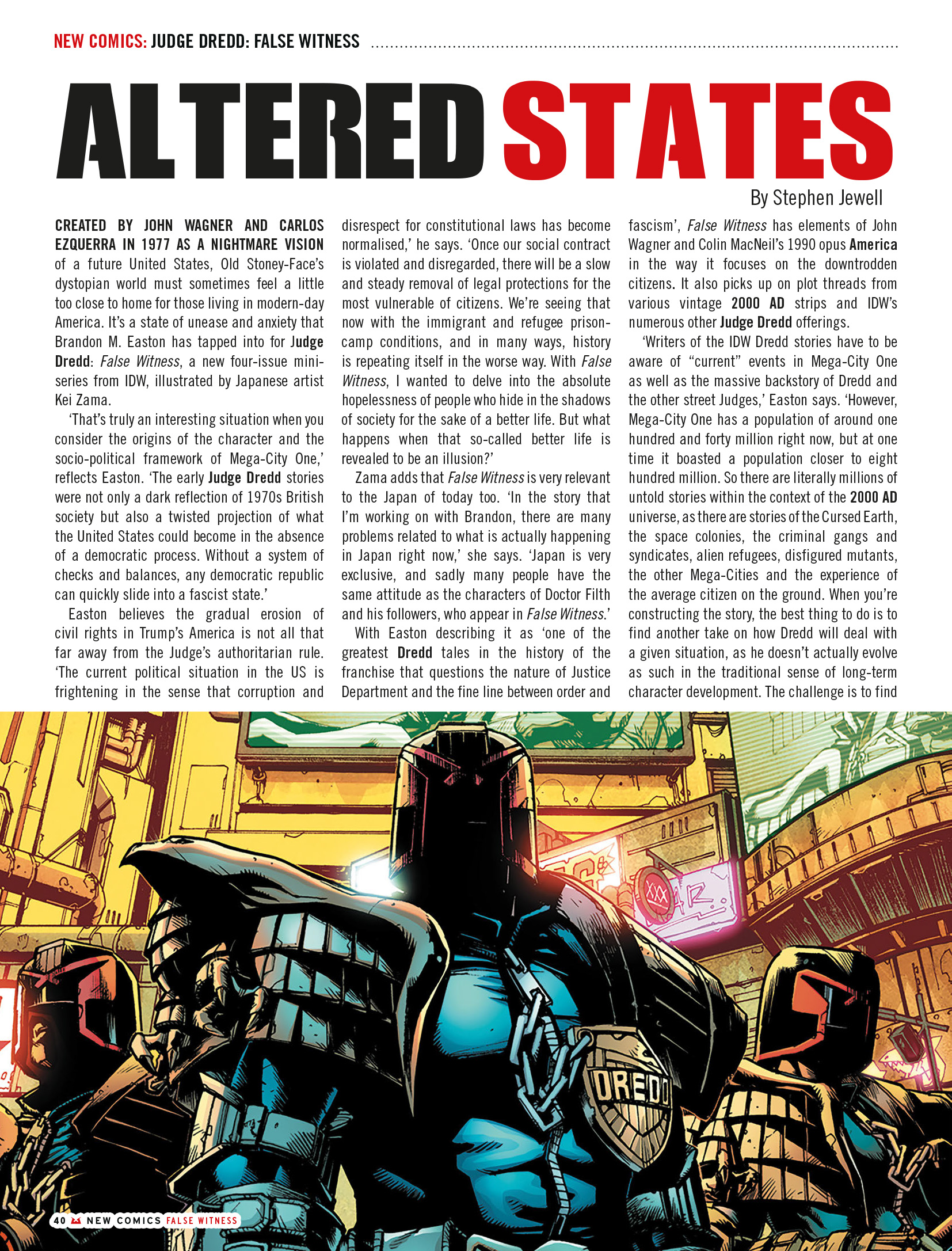 Read online Judge Dredd Megazine (Vol. 5) comic -  Issue #418 - 41