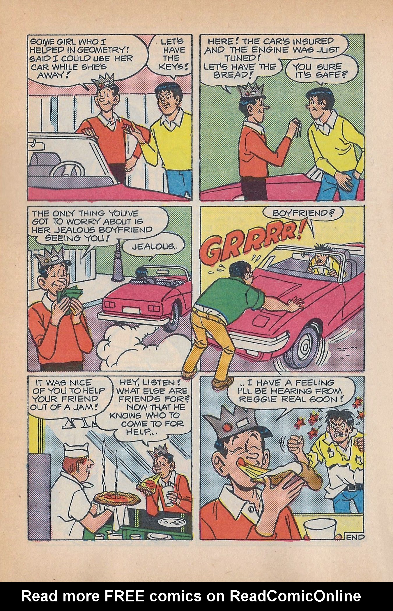 Read online Jughead Jones Comics Digest comic -  Issue #58 - 64