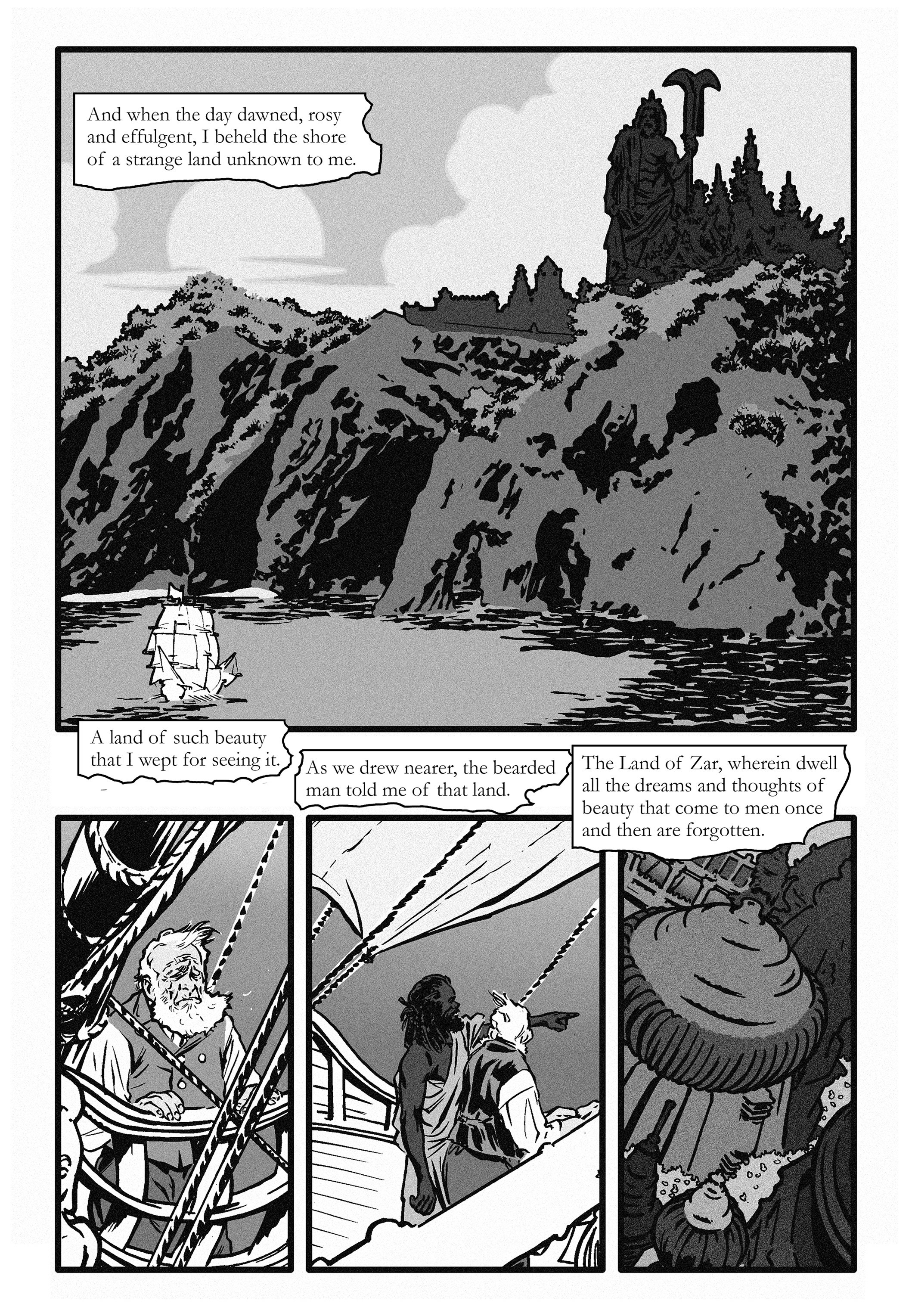 Read online Mythos: Lovecraft's Worlds comic -  Issue #3 - 21