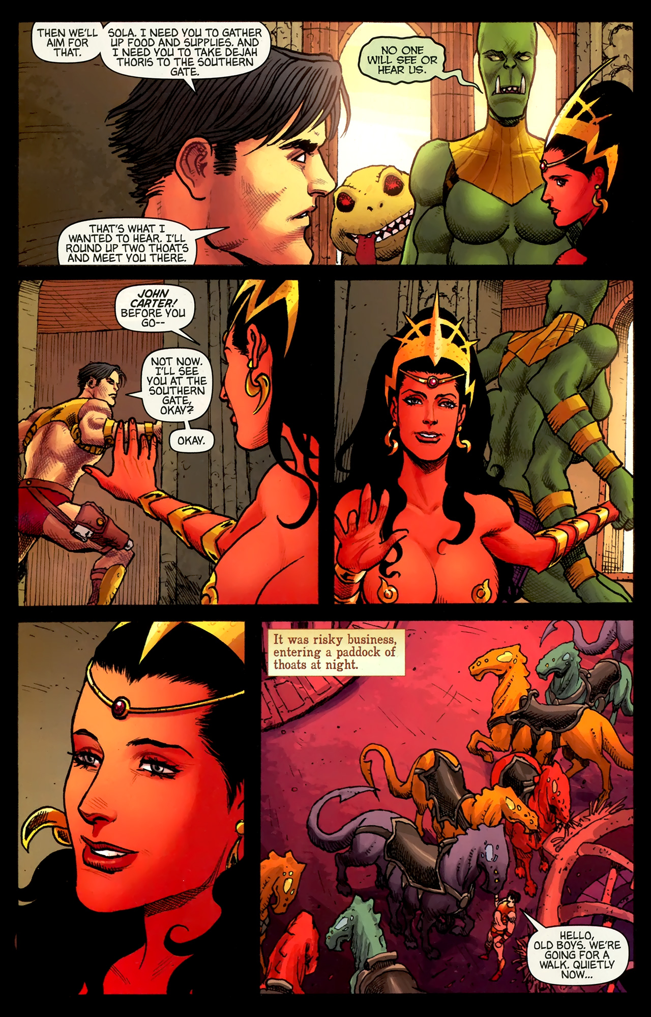 Read online Warlord of Mars comic -  Issue #6 - 13