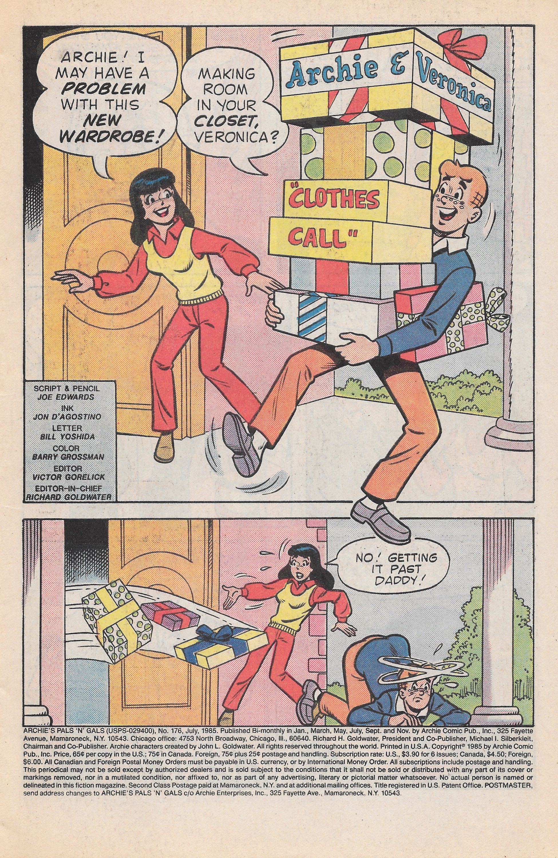 Read online Archie's Pals 'N' Gals (1952) comic -  Issue #176 - 3