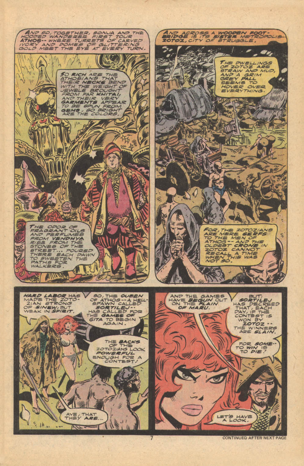 Read online Red Sonja (1977) comic -  Issue #3 - 6