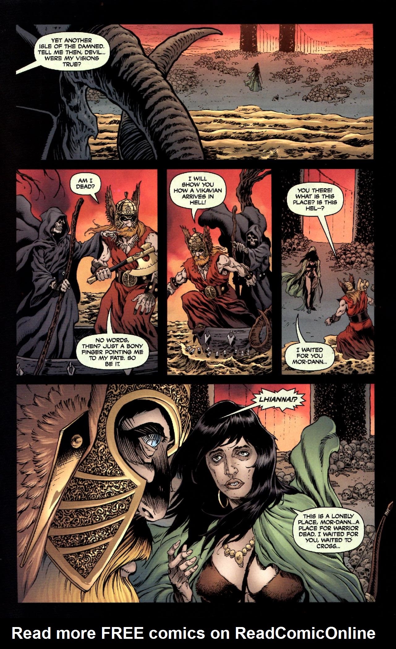 Read online Frank Frazetta's Dark Kingdom comic -  Issue #4 - 8