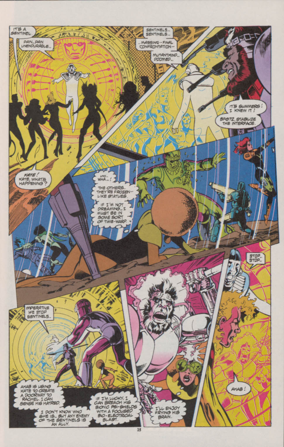 Read online Excalibur (1988) comic -  Issue #66 - 20