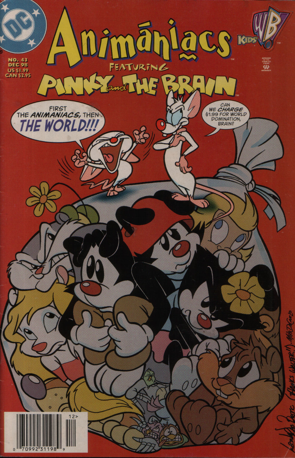 Read online Animaniacs comic -  Issue #43 - 1