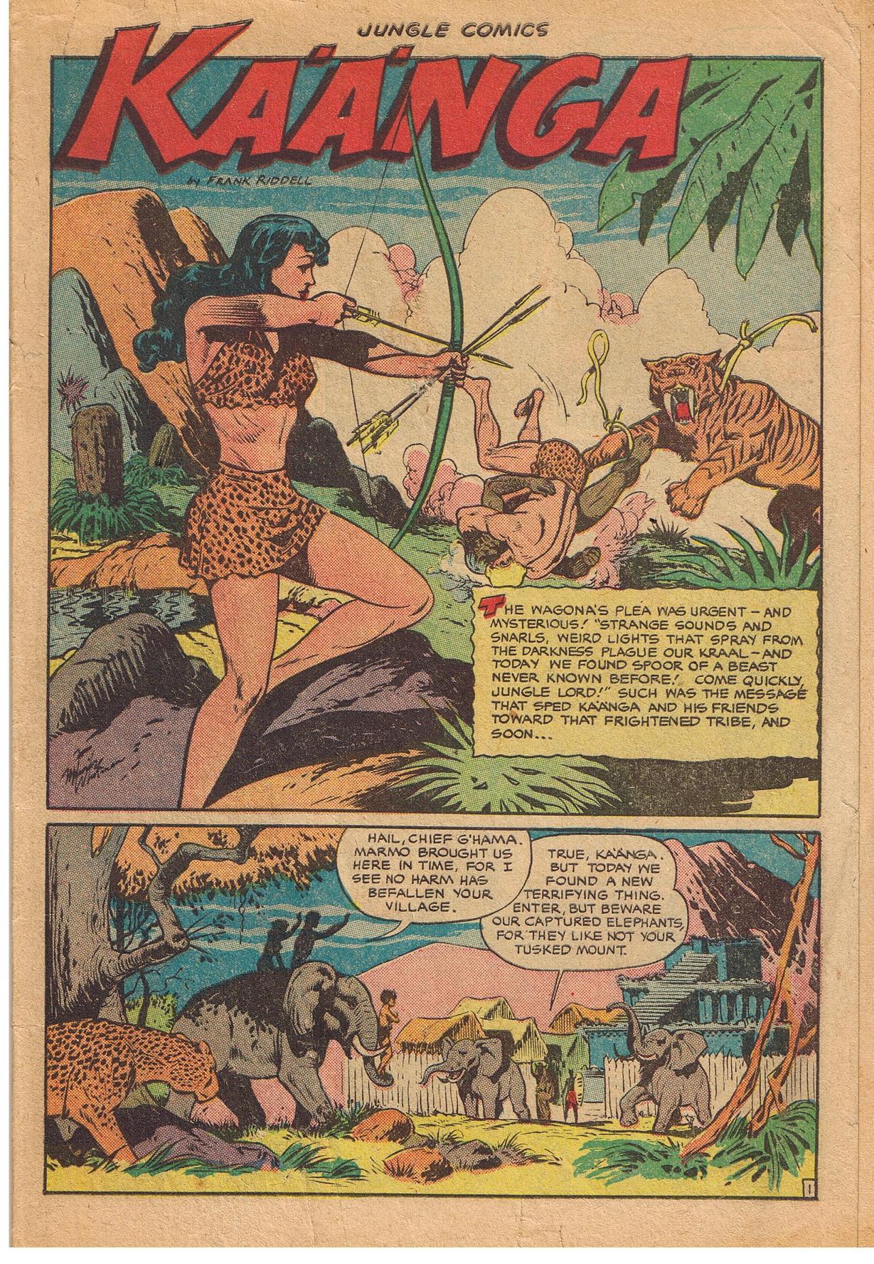 Read online Jungle Comics comic -  Issue #128 - 2