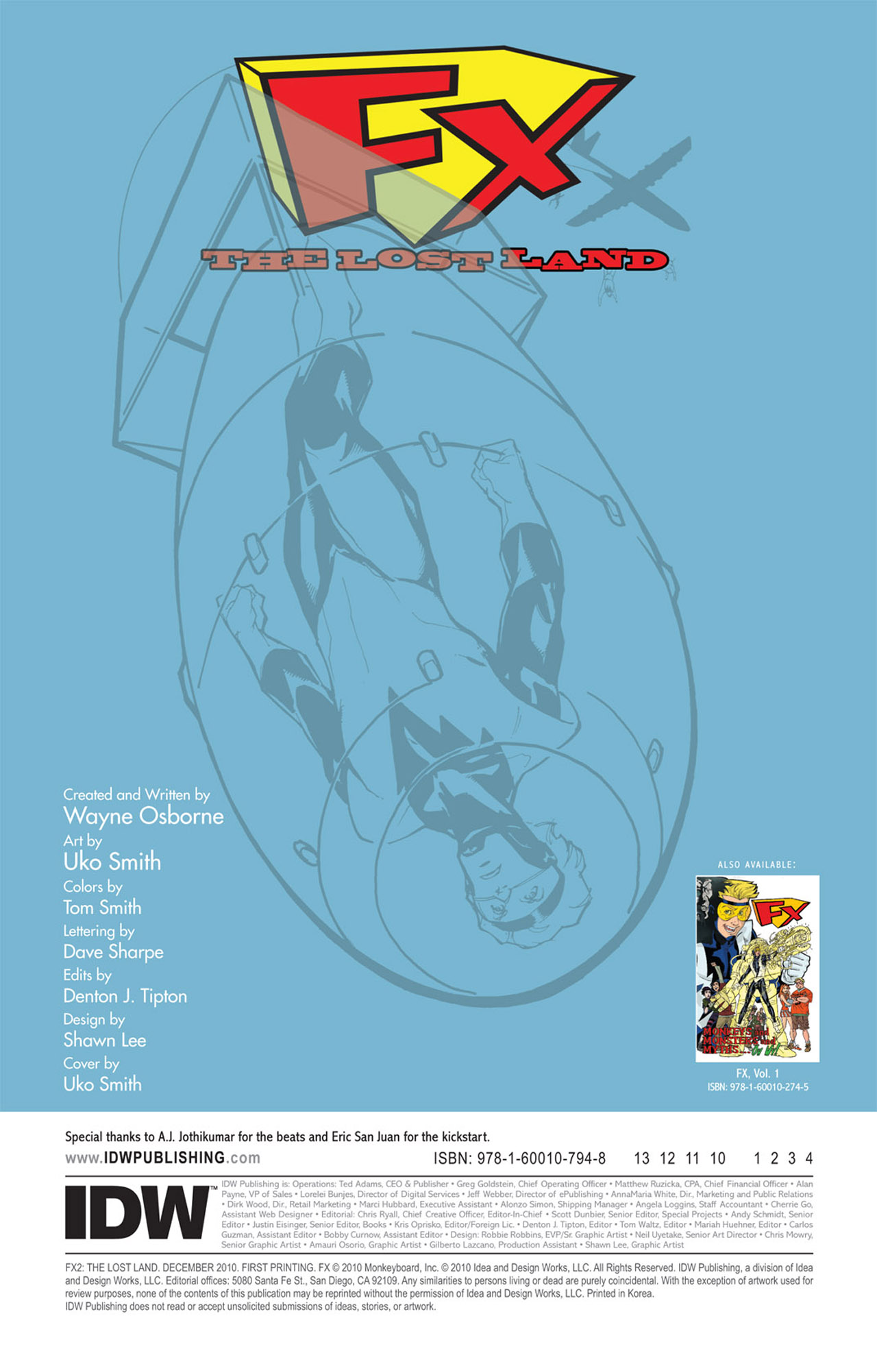 Read online FX2, The Lost Land comic -  Issue # TPB - 2