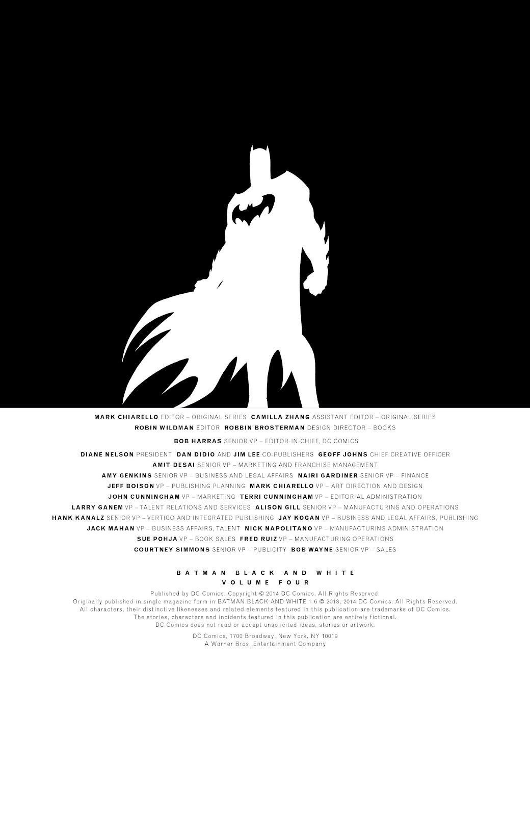 Read online Batman Black and White comic Issue (1996) _TPB 4 (Part 1)