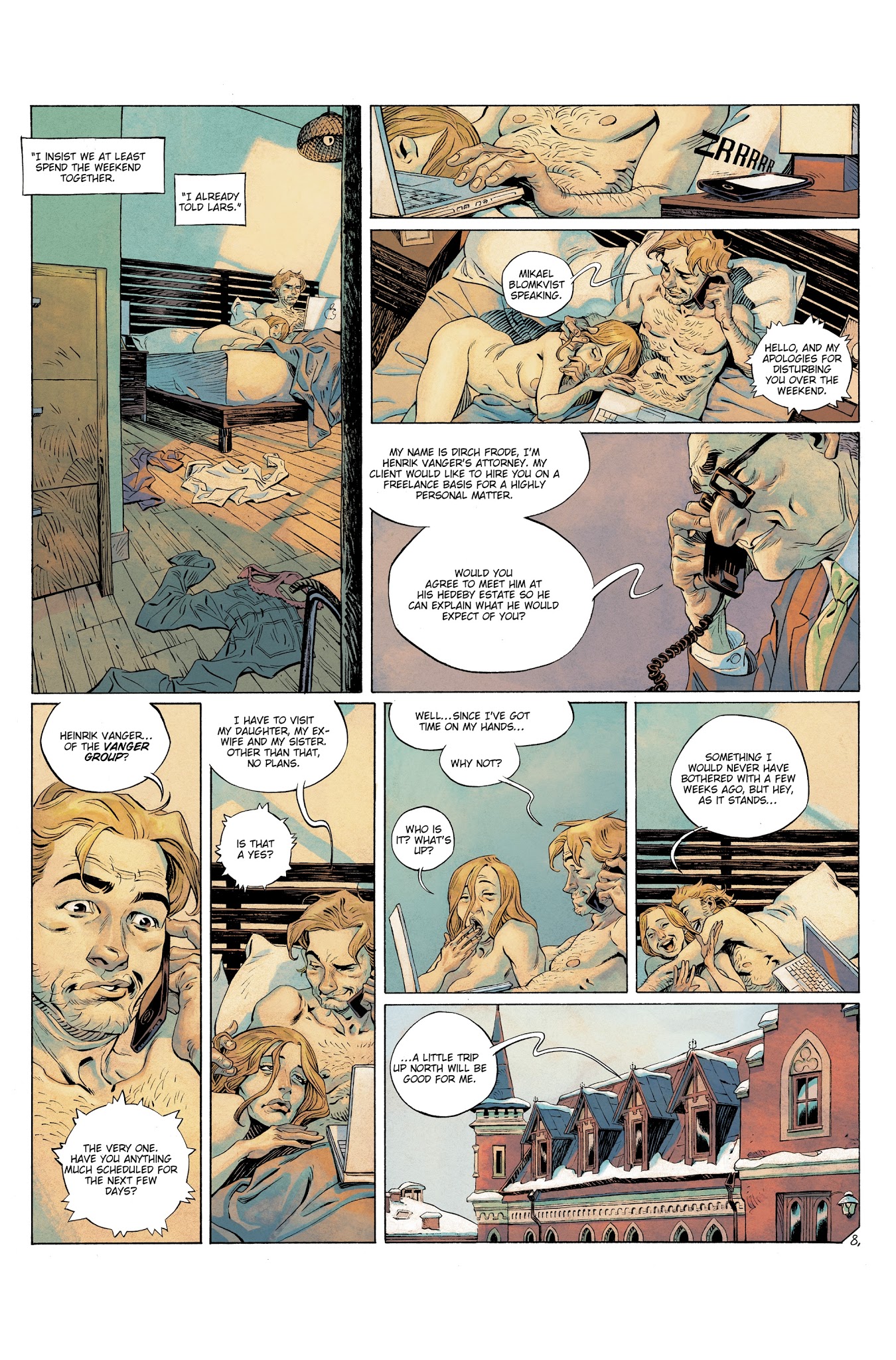 Read online Millennium: The Girl With the Dragon Tattoo comic -  Issue #1 - 13