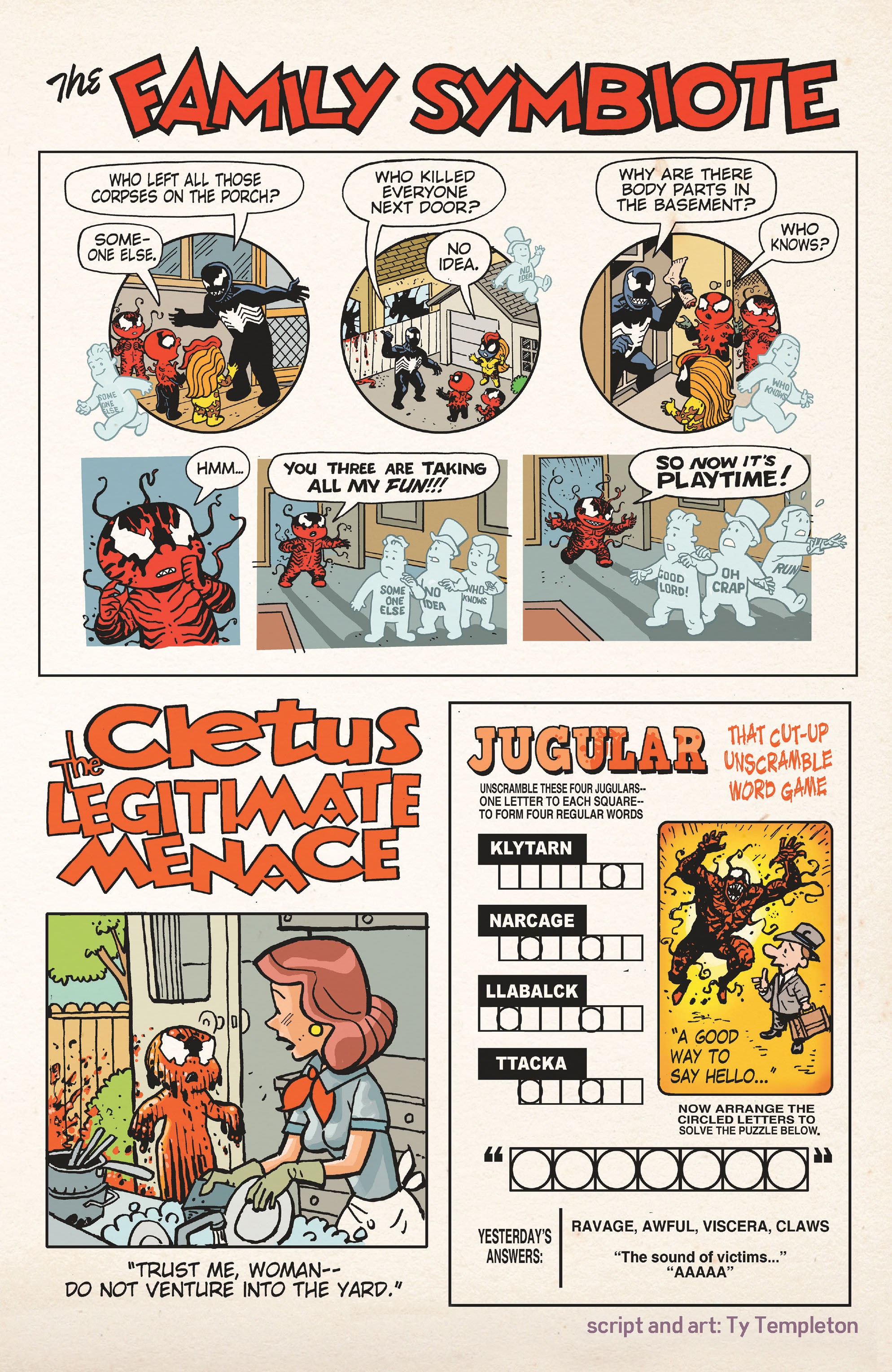 Read online Carnage Forever comic -  Issue #1 - 31