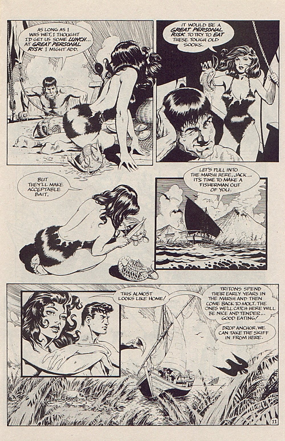 Read online Xenozoic Tales comic -  Issue #5 - 14