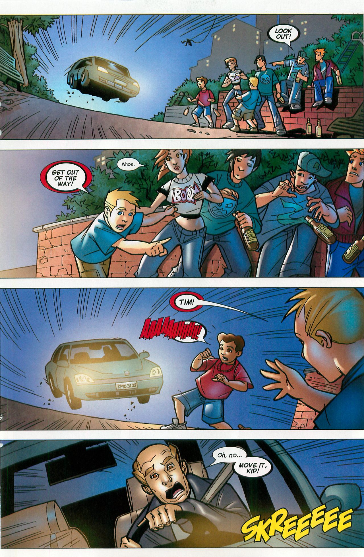 Read online Spider-Man and the Fantastic Four in Hard Choices comic -  Issue # Full - 13