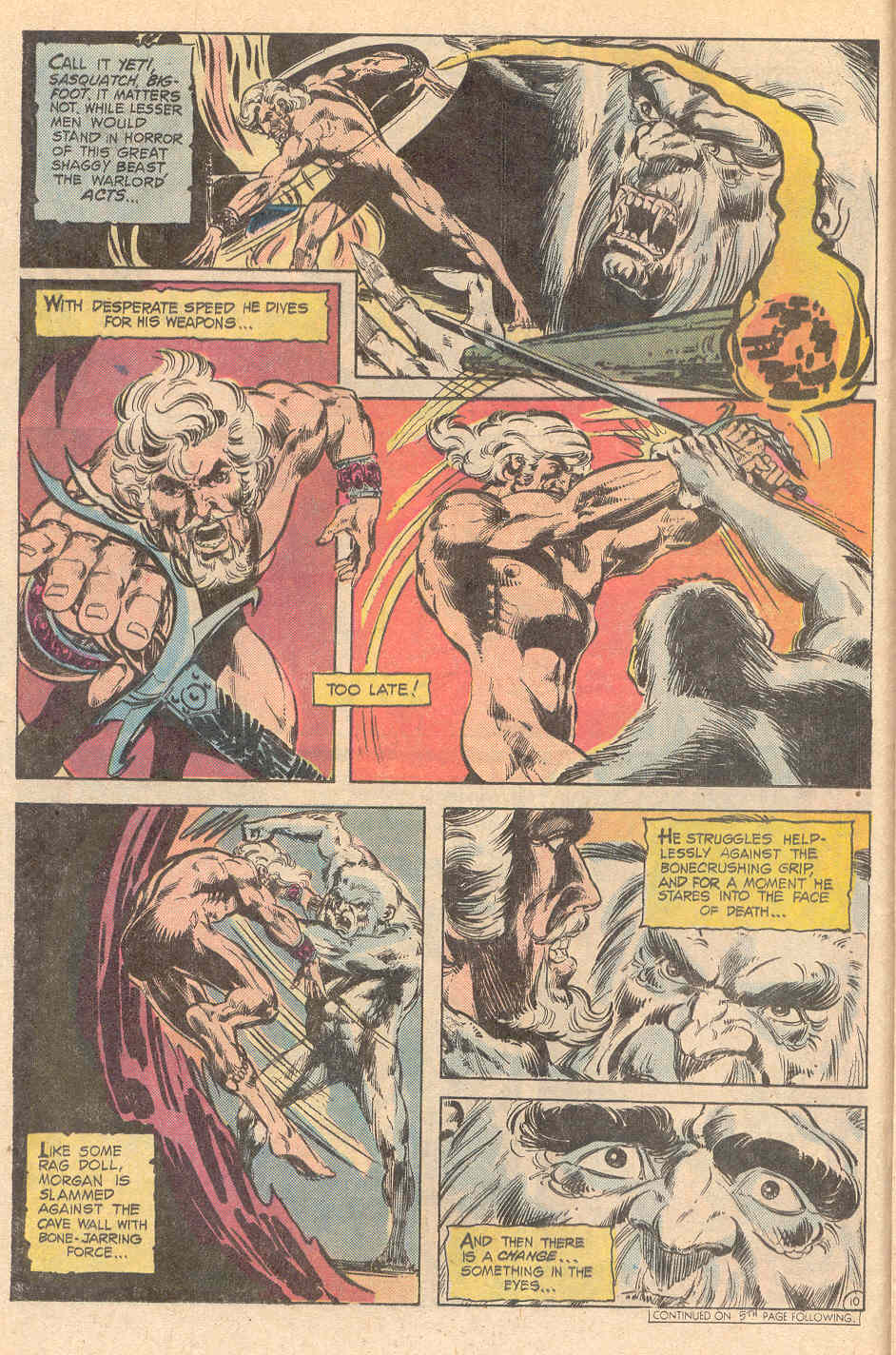 Read online Warlord (1976) comic -  Issue #9 - 11