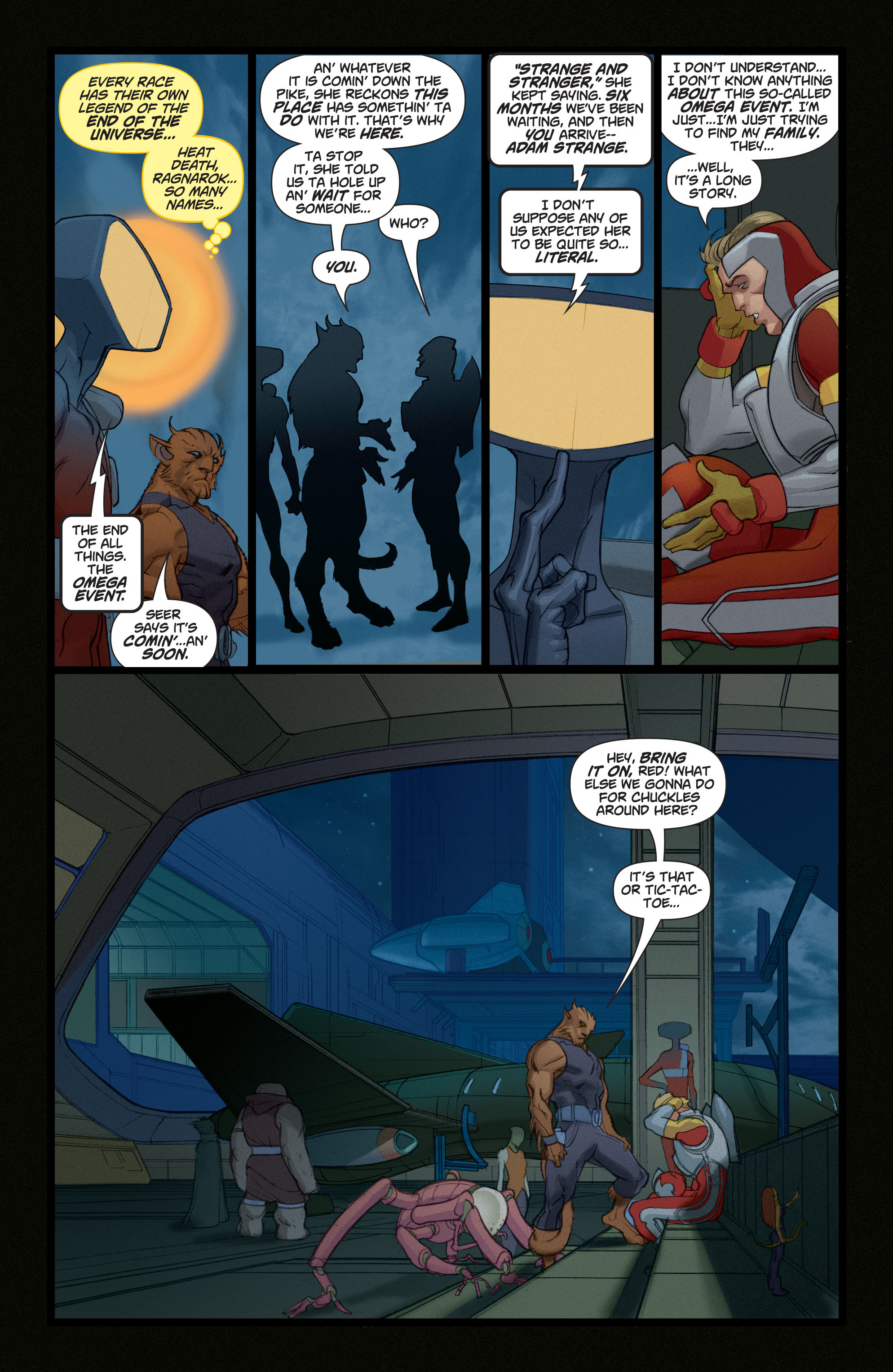 Read online Adam Strange (2004) comic -  Issue #4 - 14