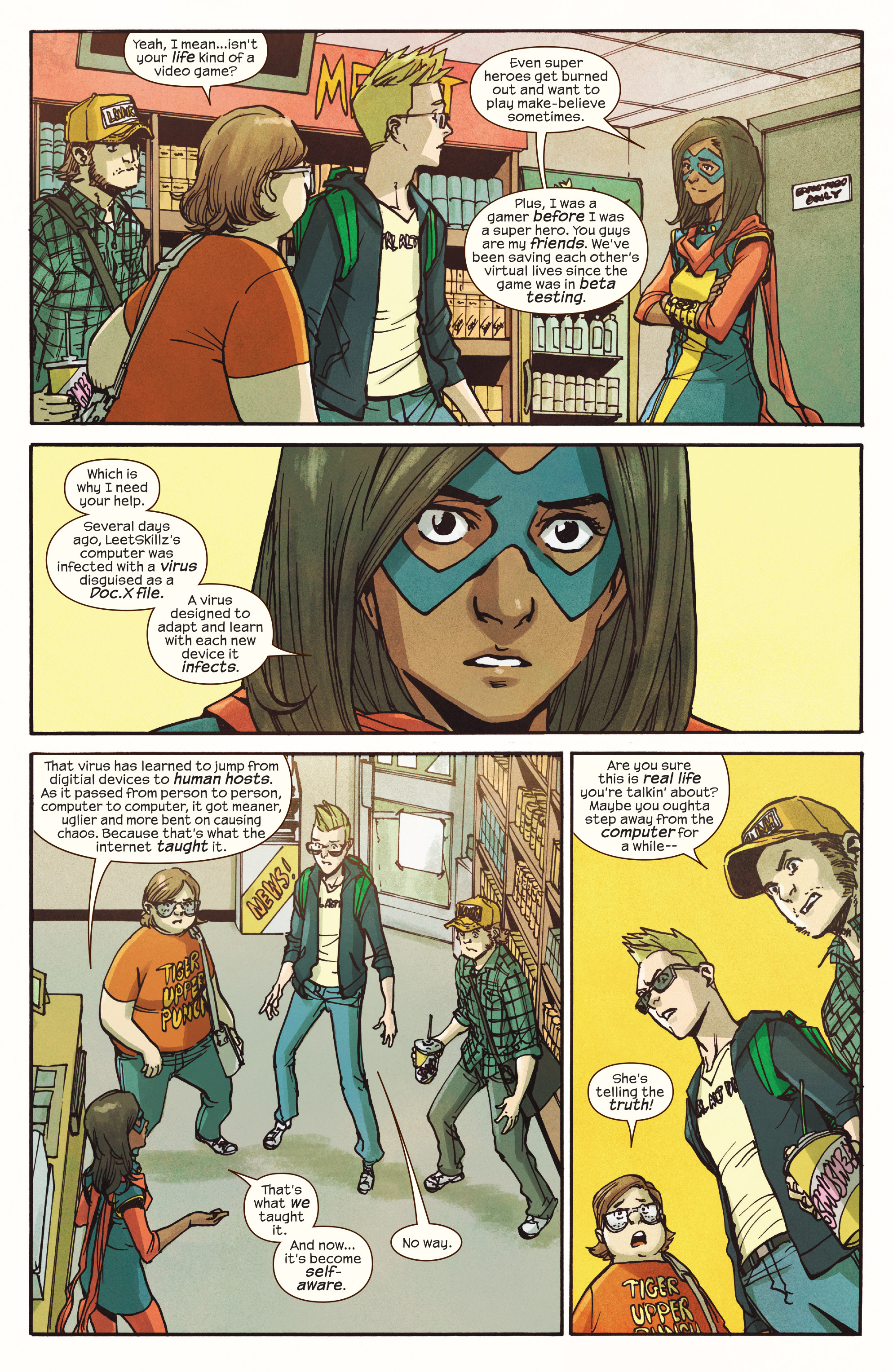 Read online Ms. Marvel (2016) comic -  Issue #17 - 10