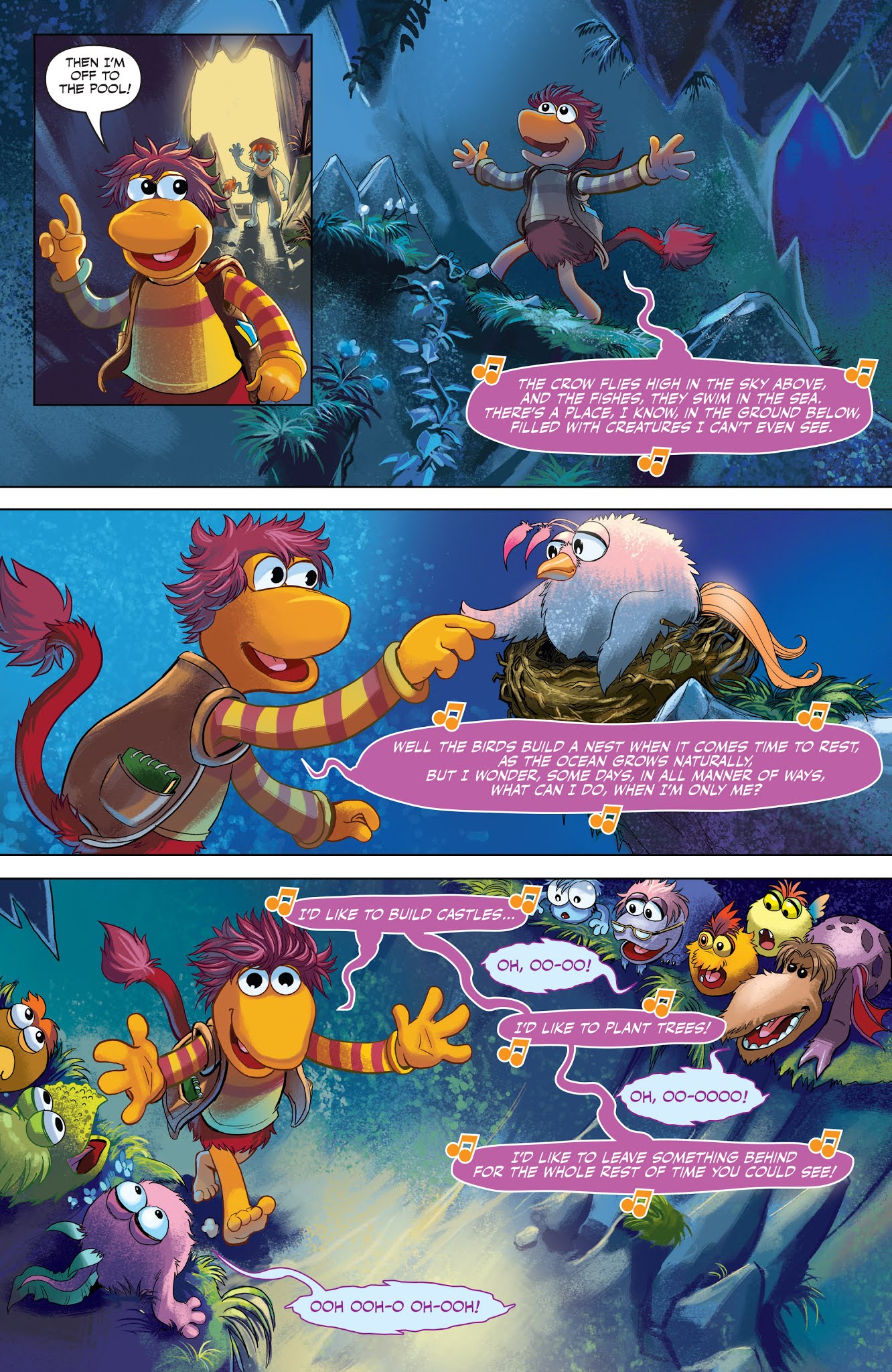 Read online Jim Henson's Fraggle Rock: Journey to the Everspring comic -  Issue #1 - 13