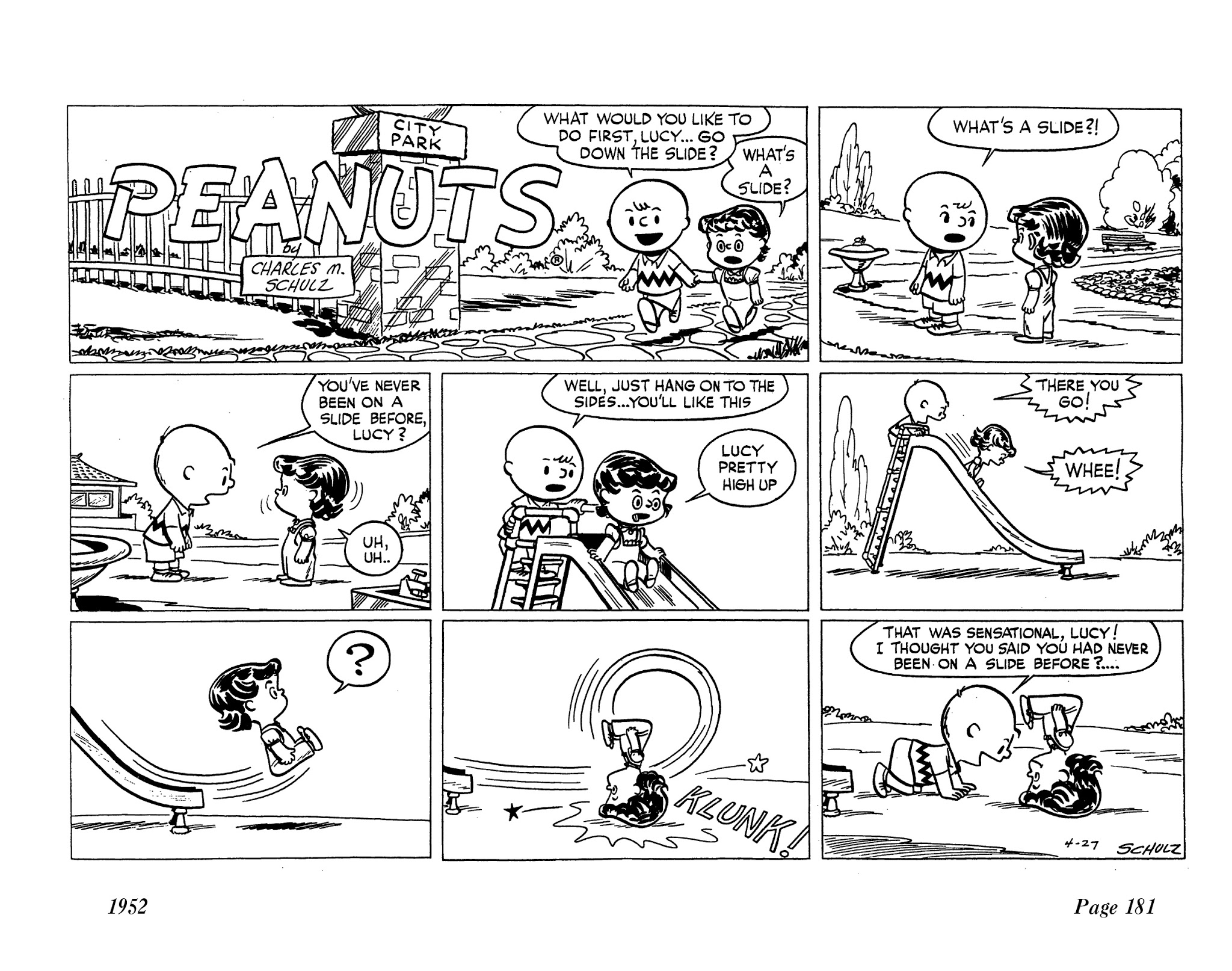 Read online The Complete Peanuts comic -  Issue # TPB 1 - 193