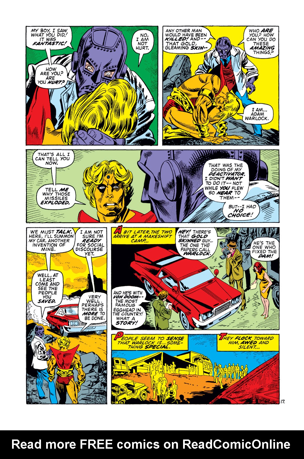 Read online Warlock (1972) comic -  Issue #5 - 18