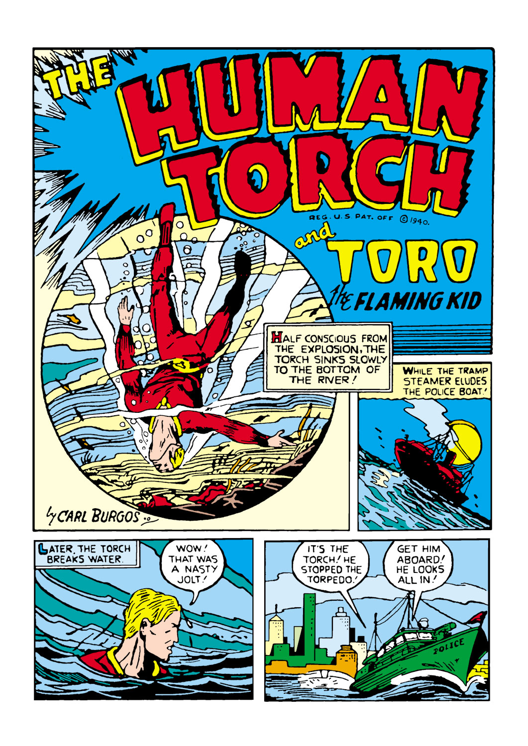 Read online The Human Torch (1940) comic -  Issue #3 - 25