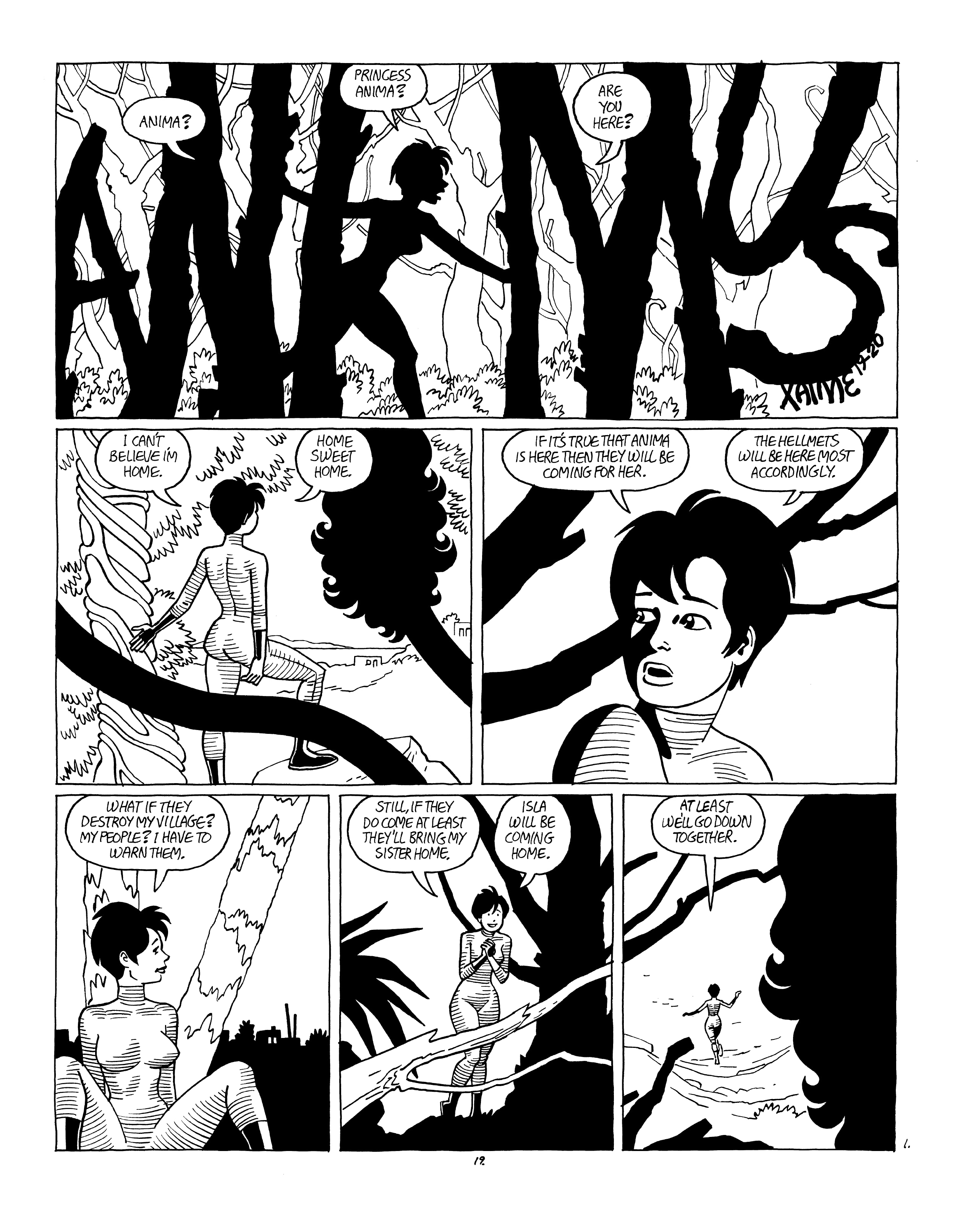 Read online Love and Rockets (2016) comic -  Issue #8 - 21