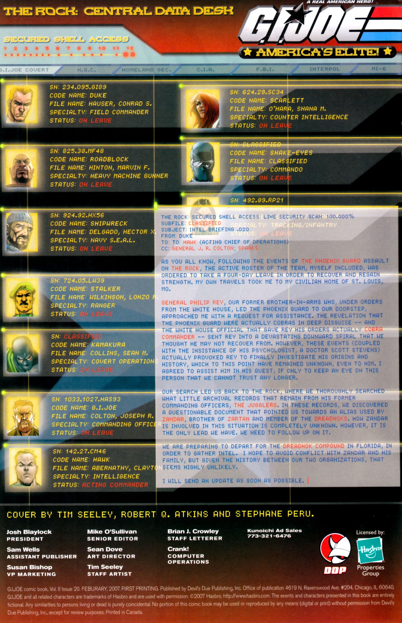 Read online G.I. Joe (2005) comic -  Issue #20 - 2