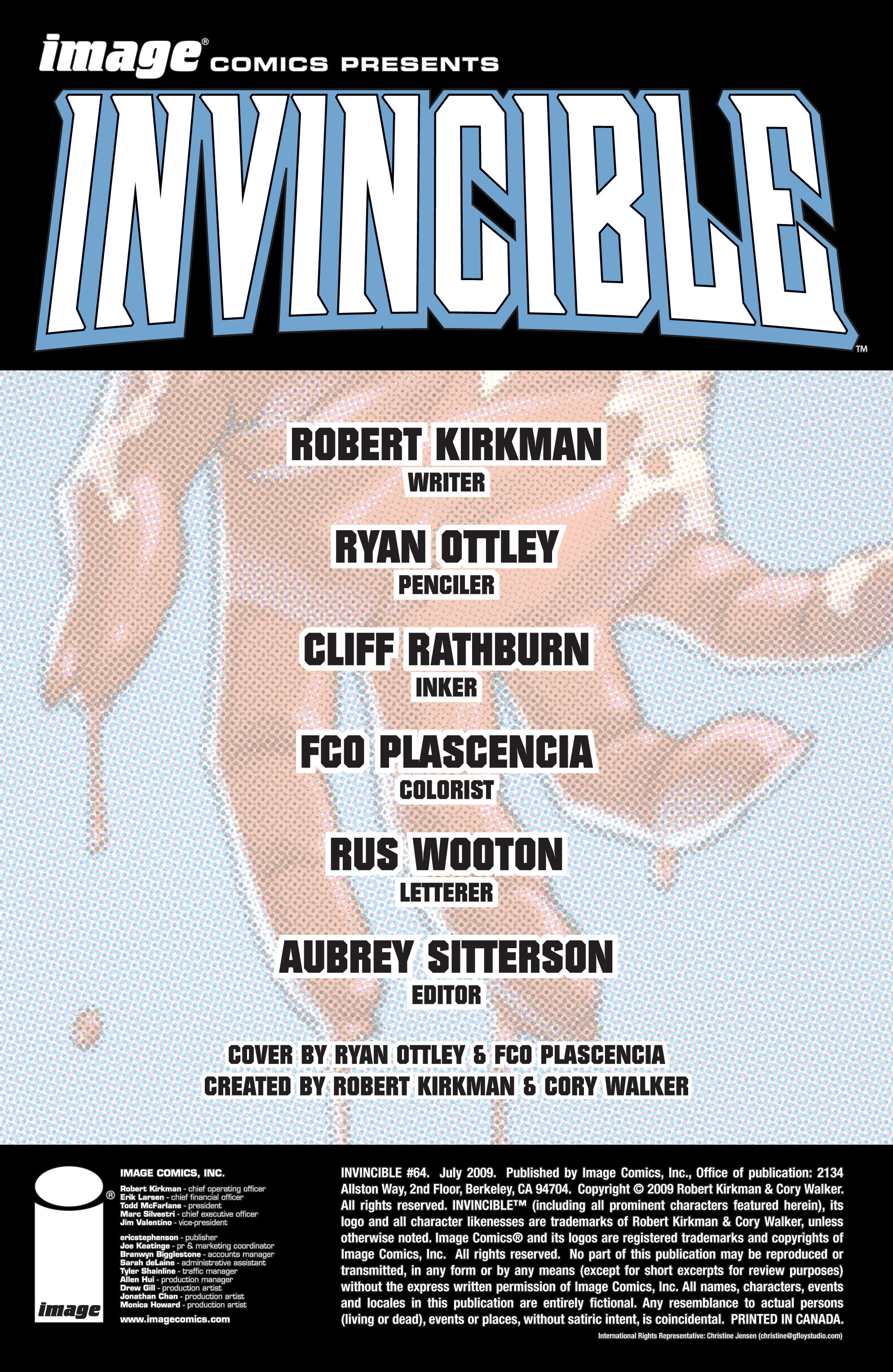 Read online Invincible comic -  Issue #64 - 2