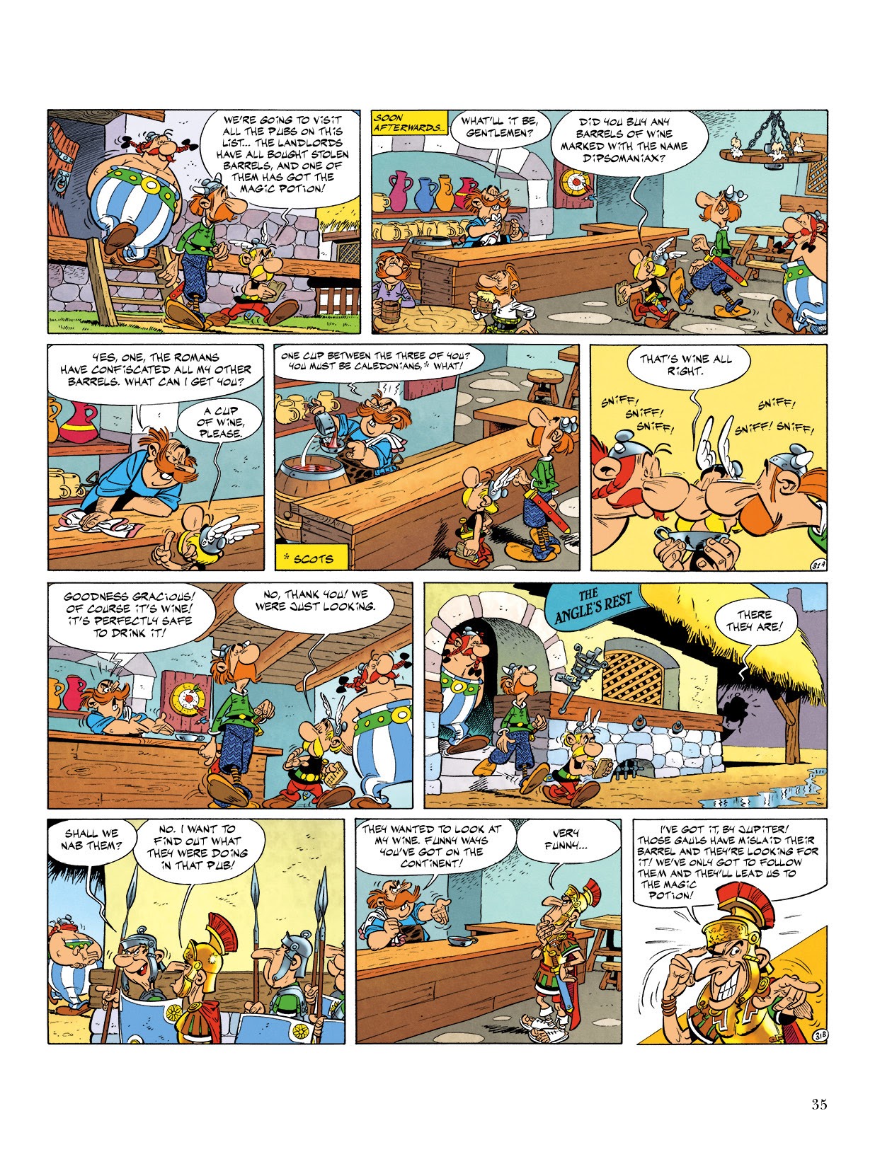 Read online Asterix comic -  Issue #8 - 36