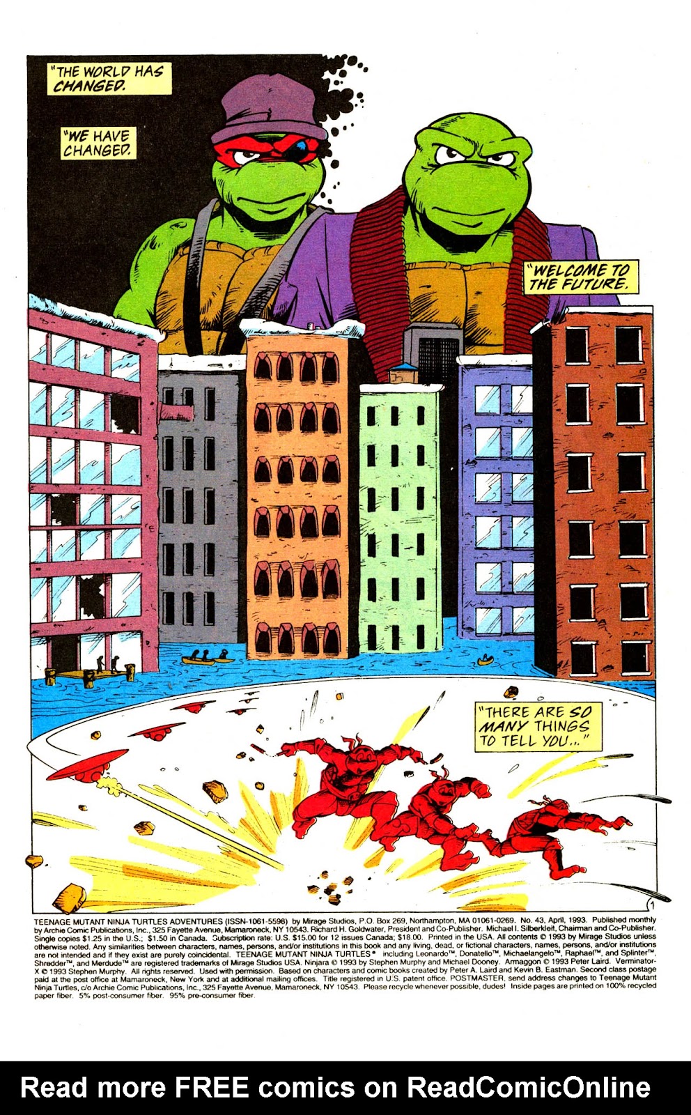 Teenage Mutant Ninja Turtles Adventures (1989) issue 43 - Page 3