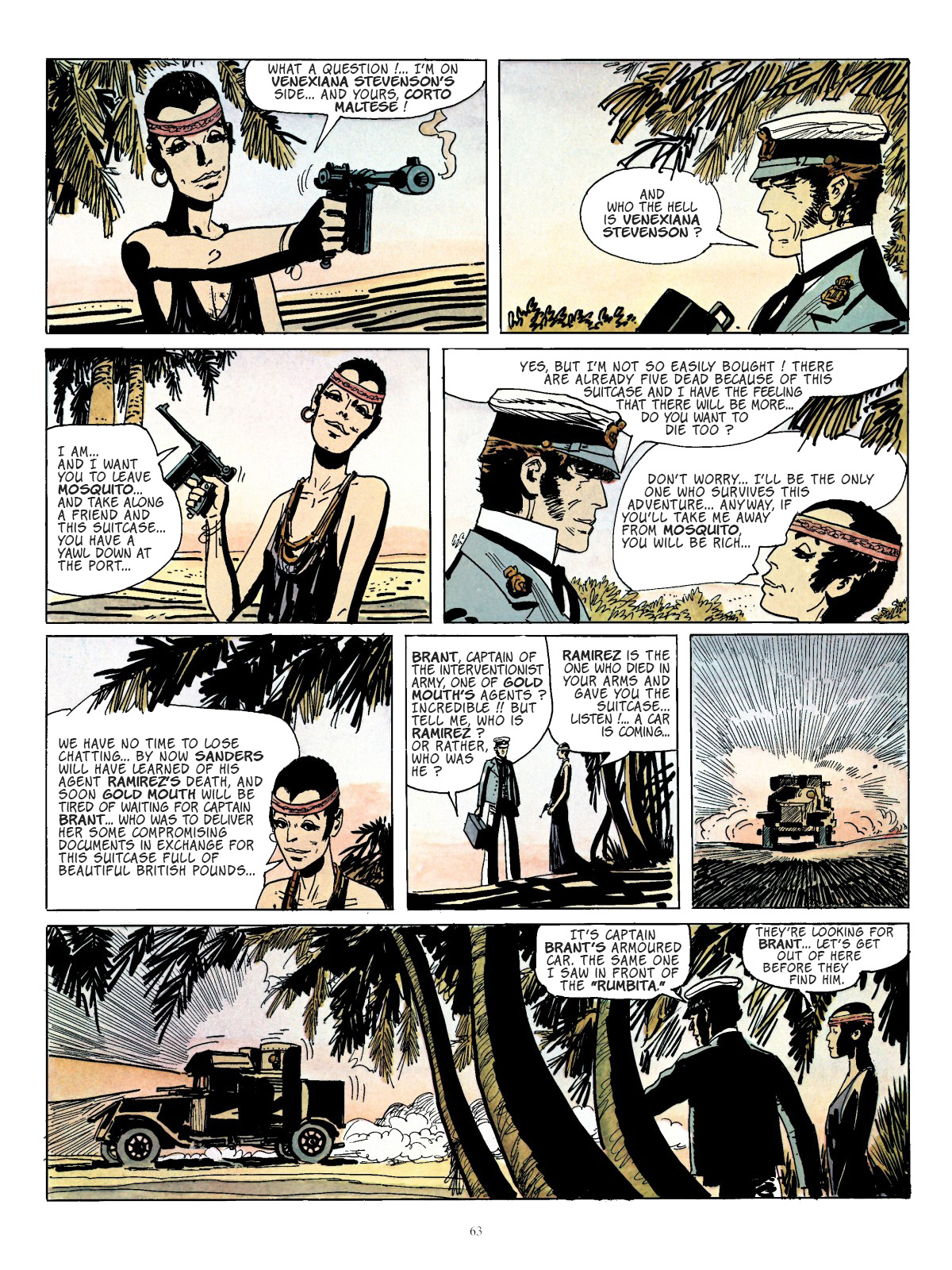 Read online Corto Maltese comic -  Issue # TPB 5 - 55