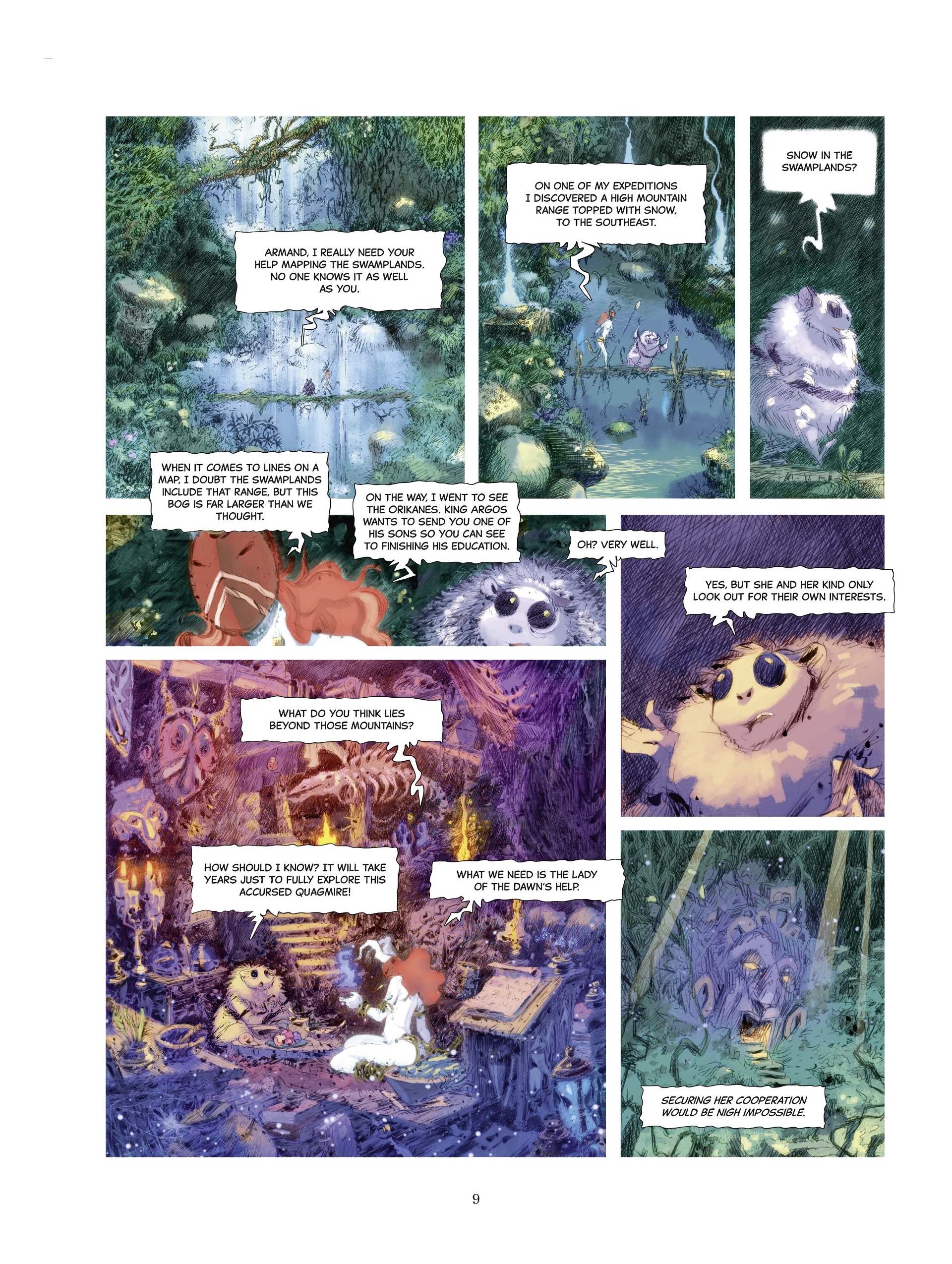 Read online Swamplands: Sombra comic -  Issue # TPB - 9