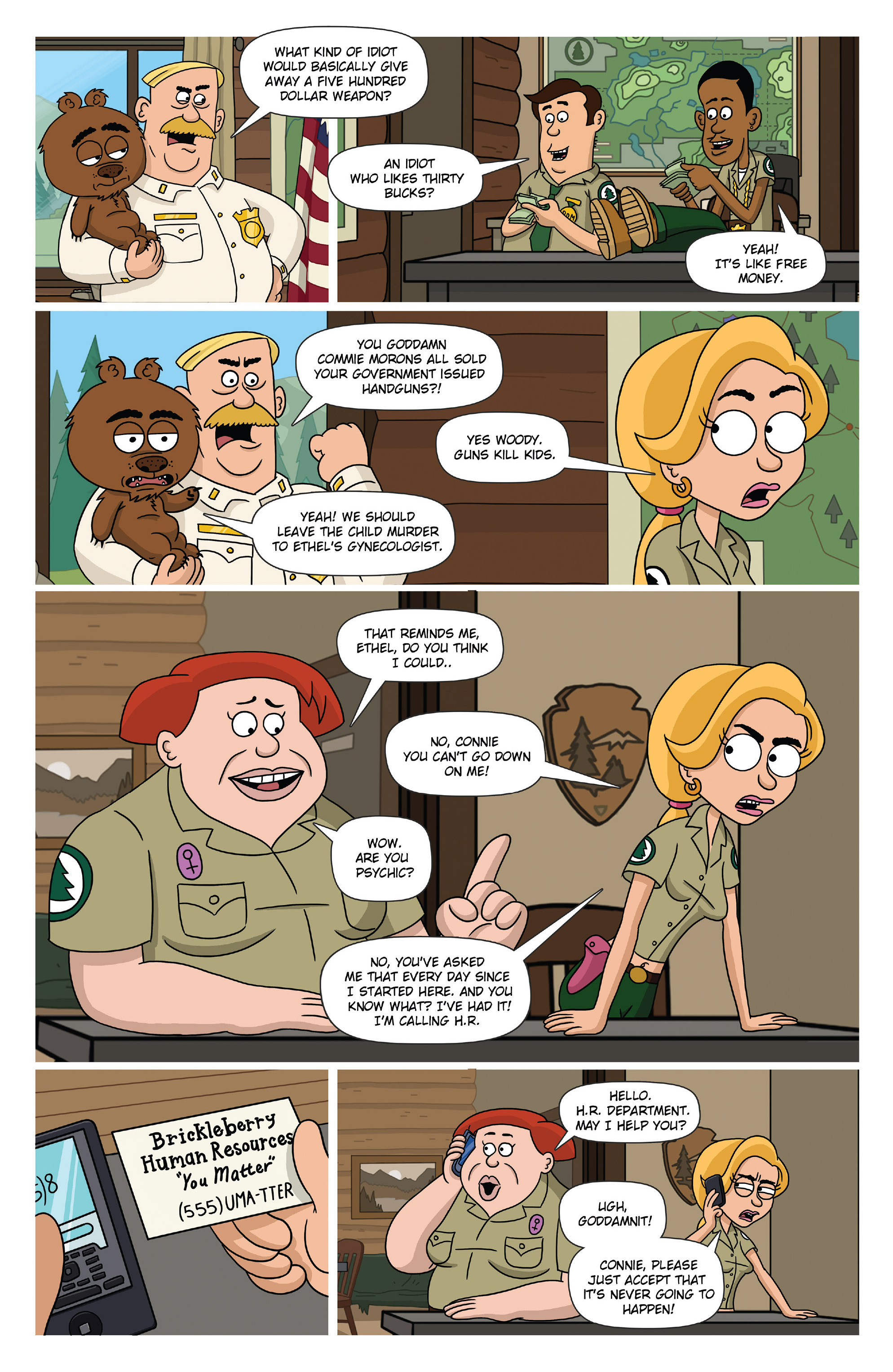 Read online Brickleberry comic -  Issue #1 - 15