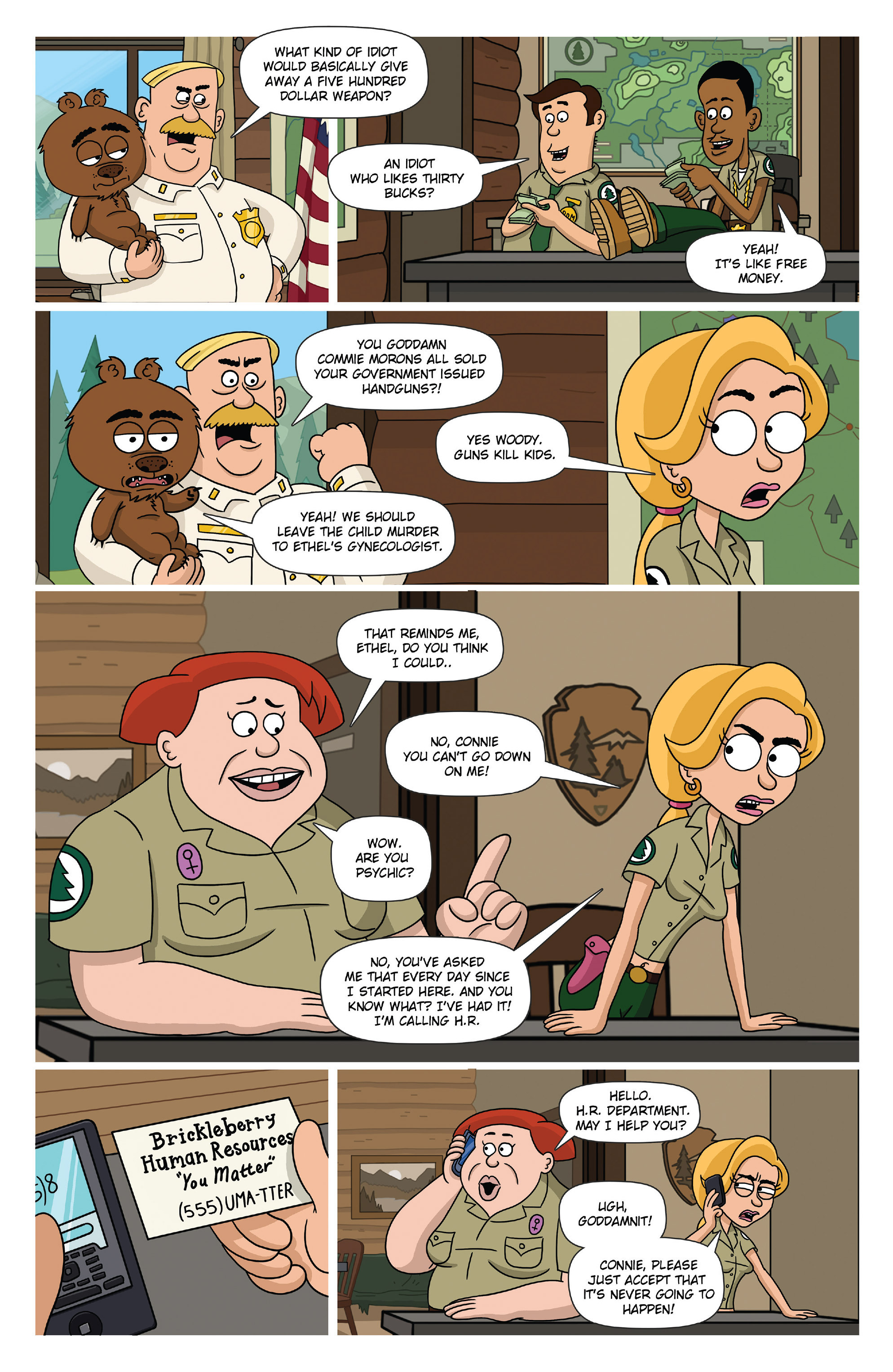 Brickleberry Issue 1 | Read Brickleberry Issue 1 comic online in high  quality. Read Full Comic online for free - Read comics online in high  quality .| READ COMIC ONLINE