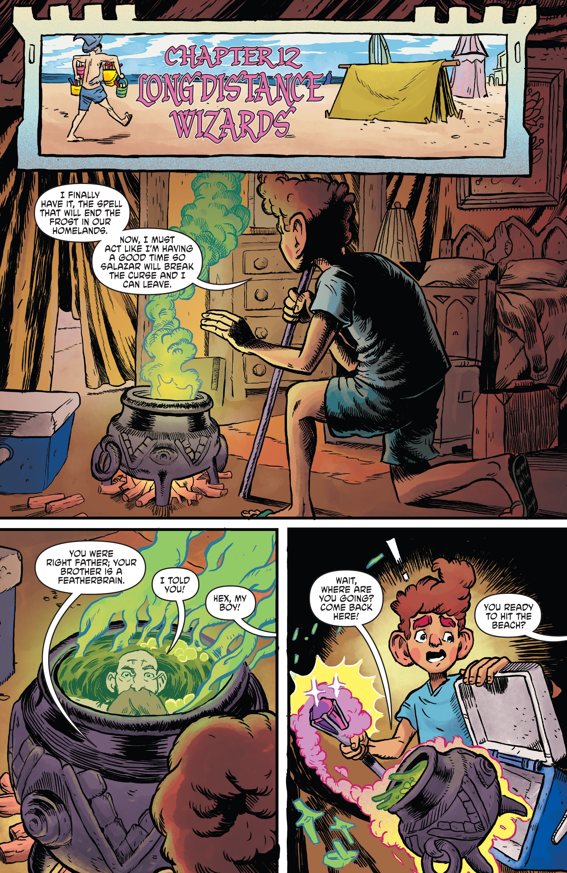 Read online Wizard Beach comic -  Issue #4 - 3