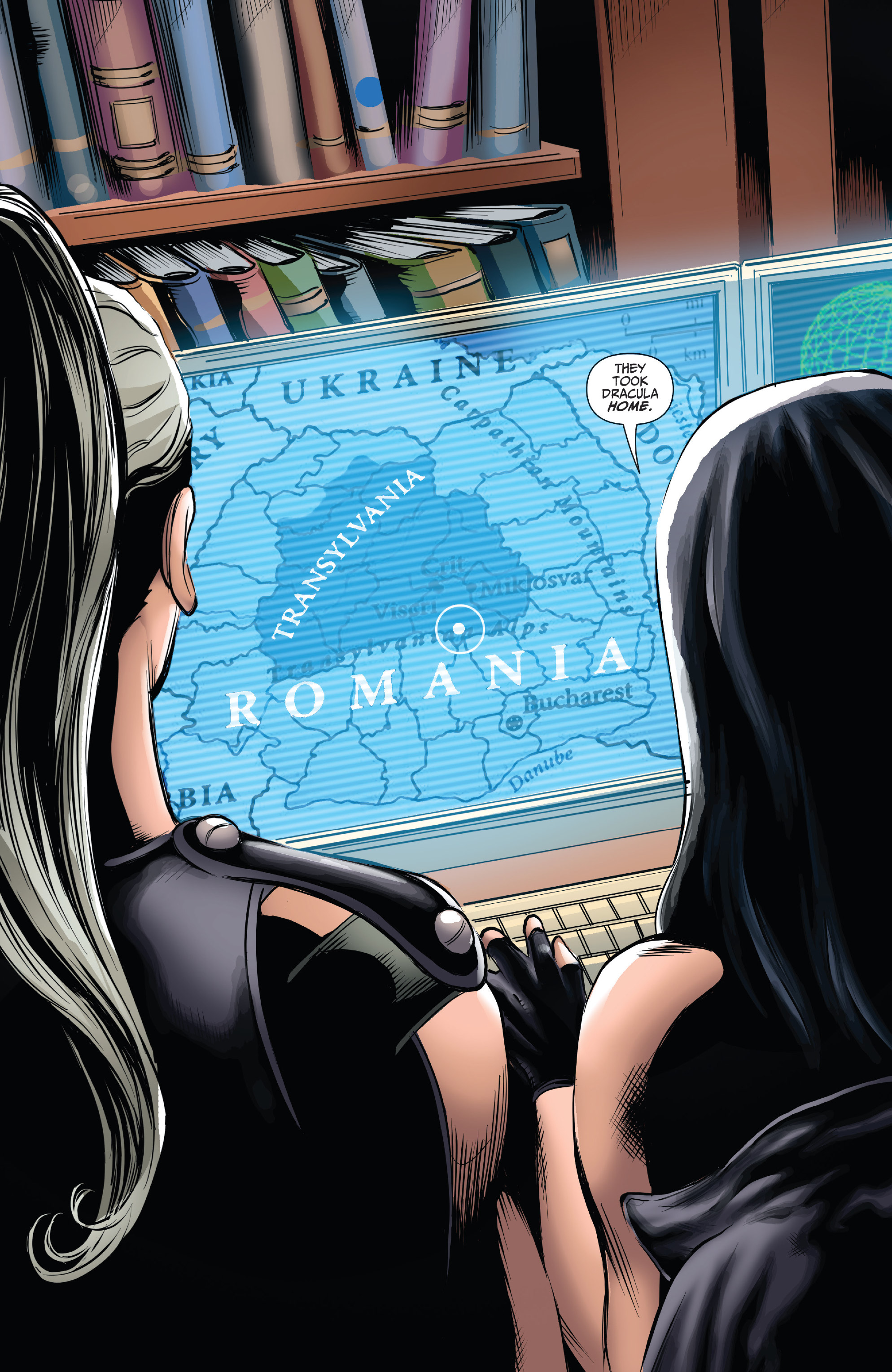 Read online Van Helsing vs. Dracula's Daughter comic -  Issue #3 - 21