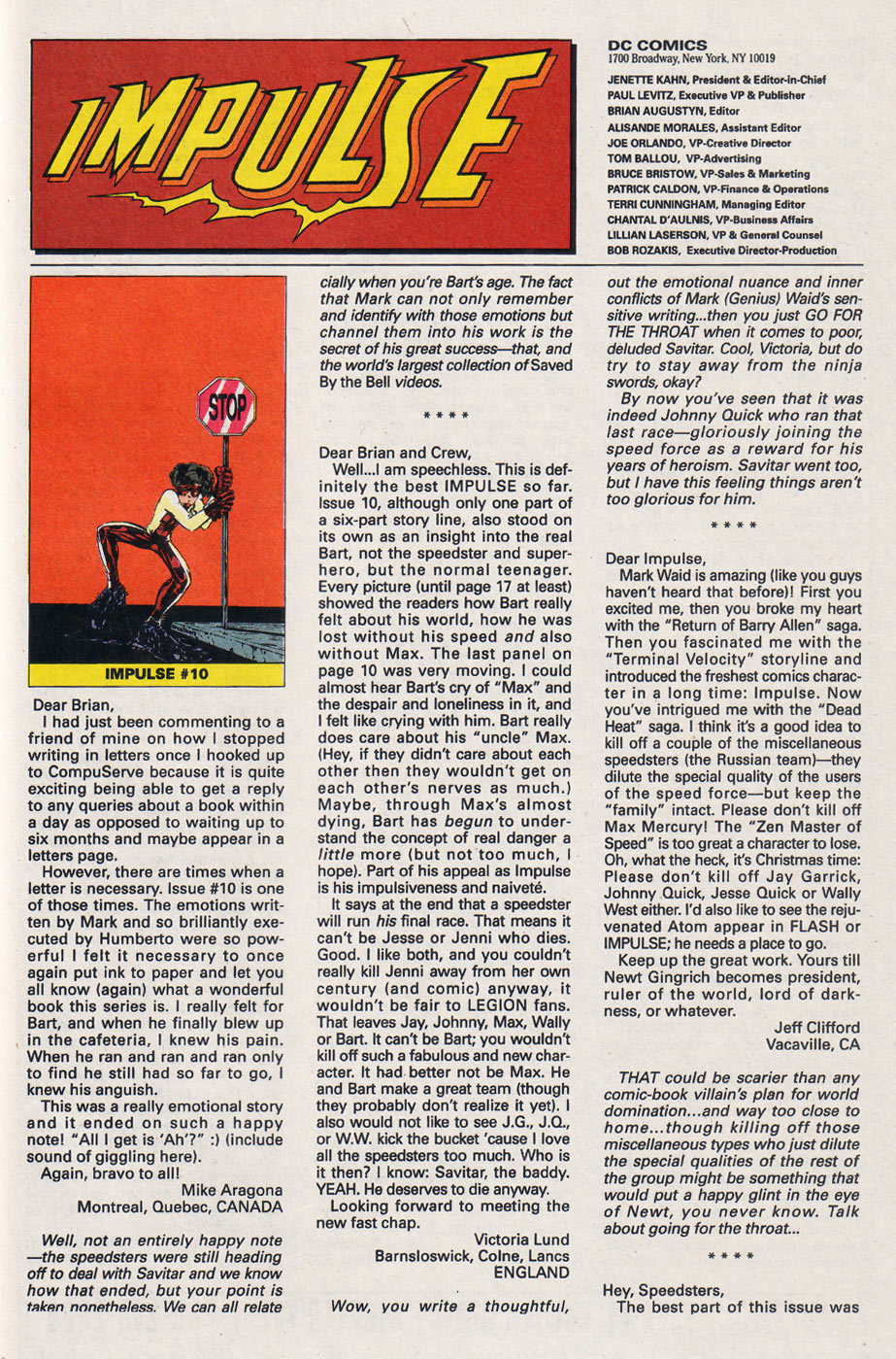 Read online Impulse (1995) comic -  Issue #13 - 24