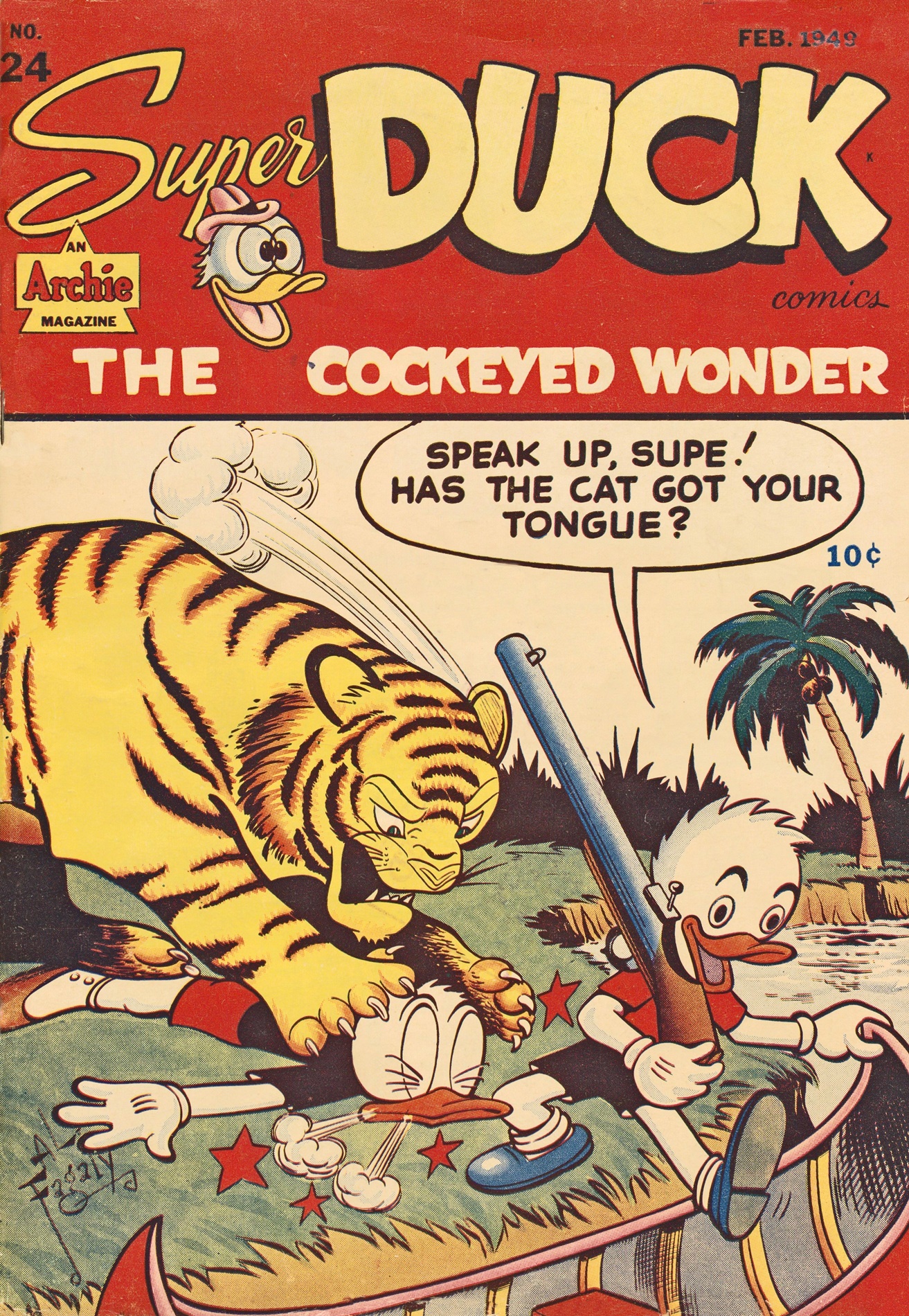 Read online Super Duck Comics comic -  Issue #24 - 1