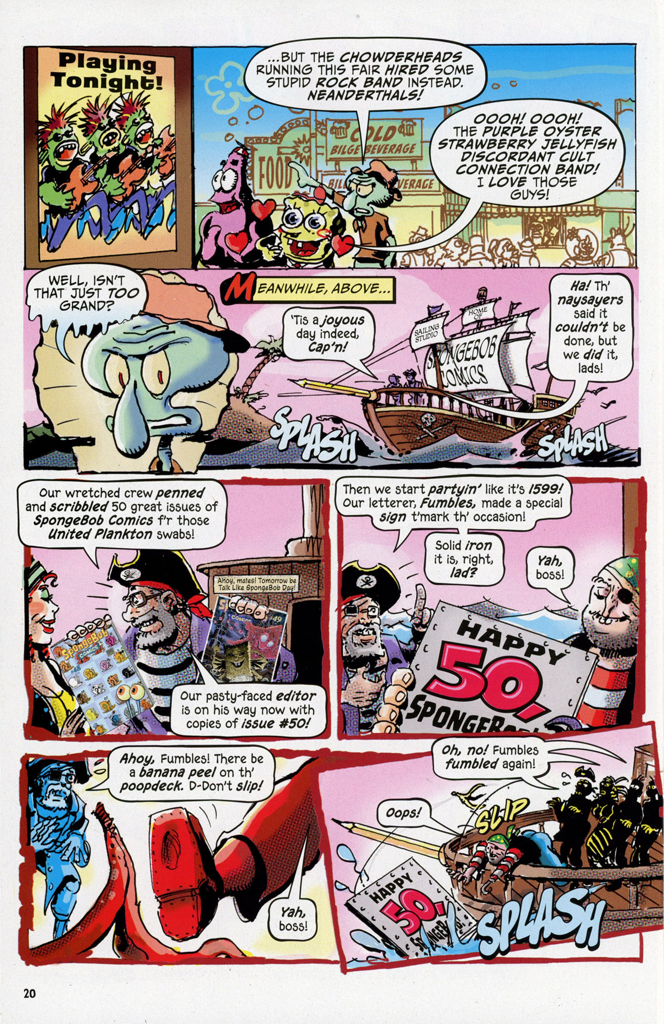 Read online SpongeBob Comics comic -  Issue #50 - 22