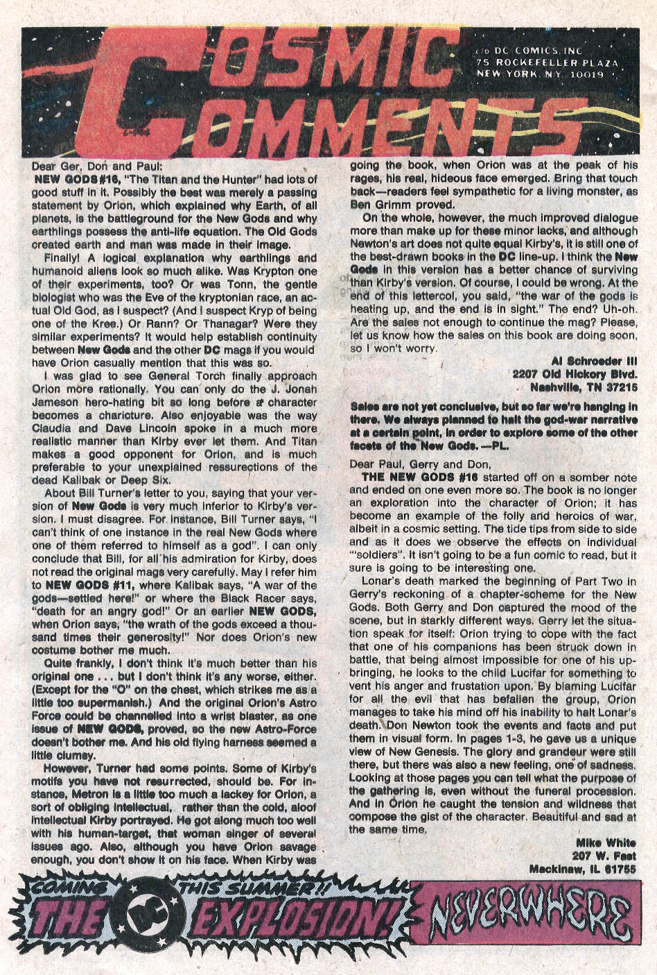 Read online New Gods (1977) comic -  Issue #19 - 18