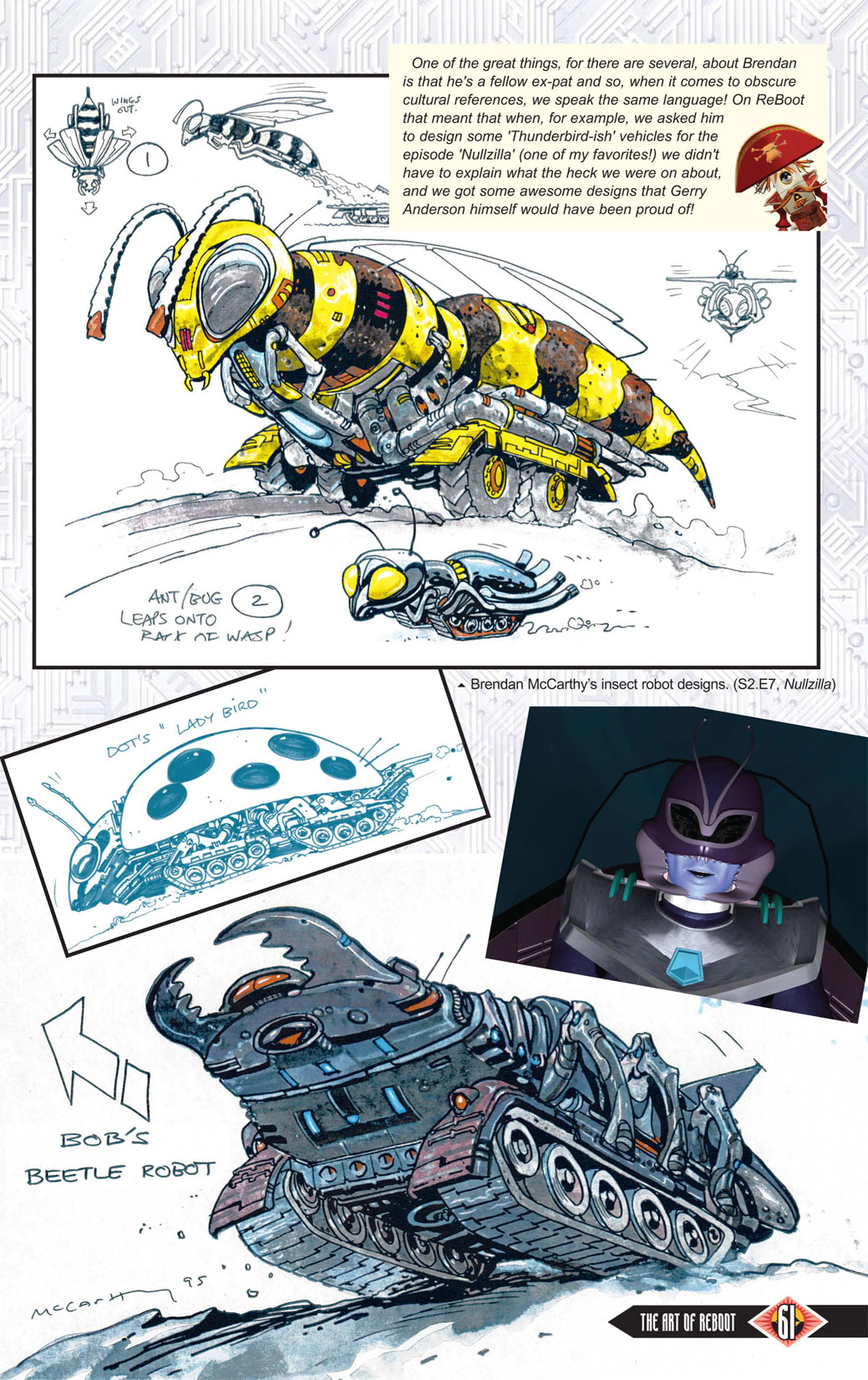 Read online The Art of Reboot comic -  Issue # TPB - 60