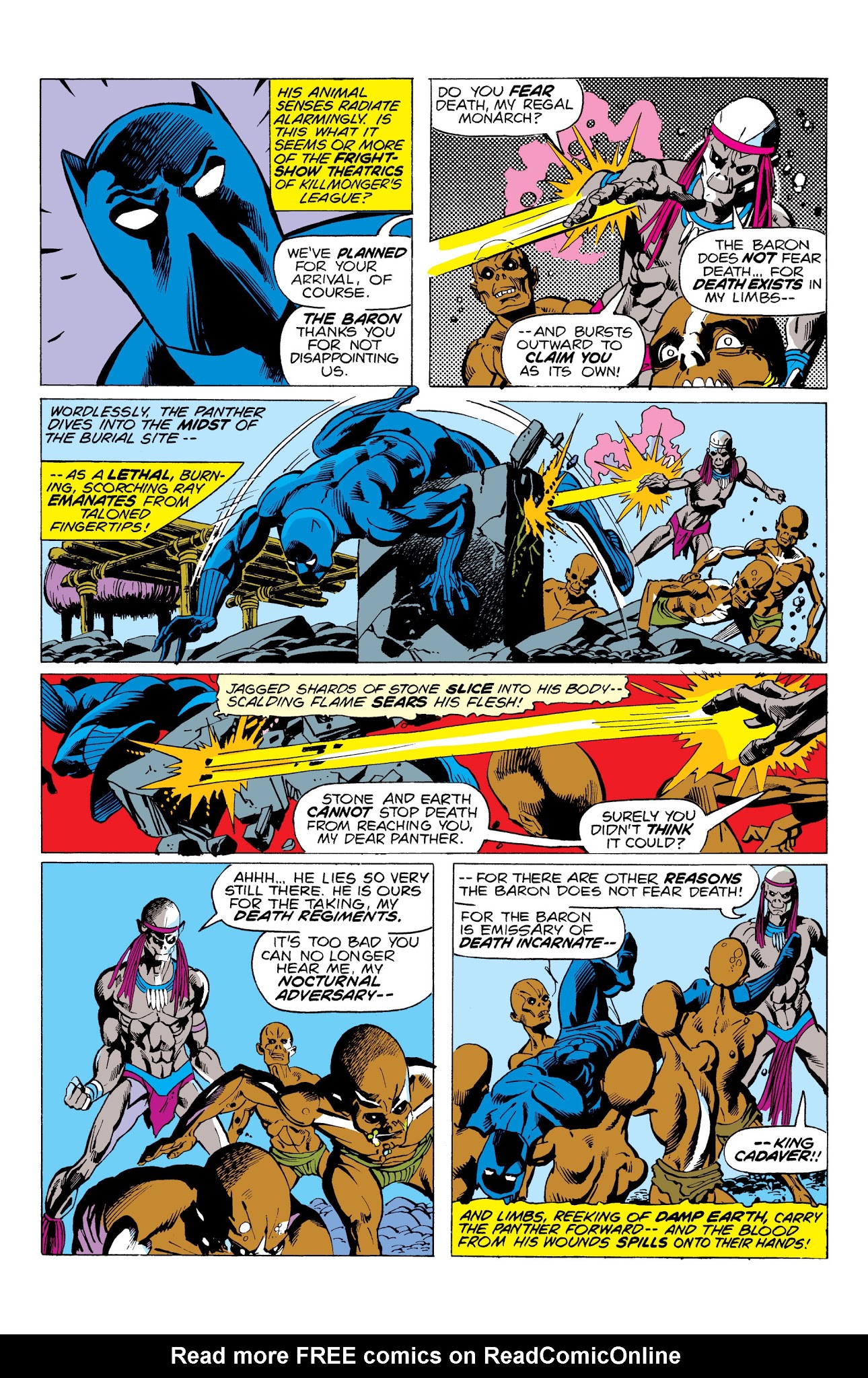 Read online Marvel Masterworks: The Black Panther comic -  Issue # TPB 1 - 64