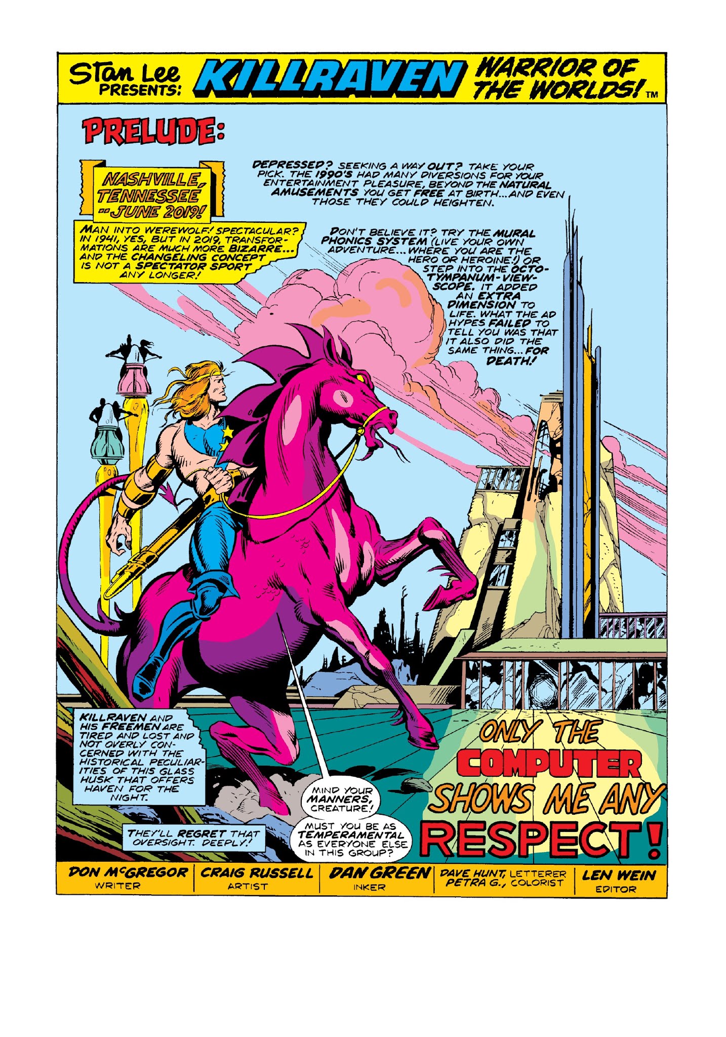 Read online Marvel Masterworks: Killraven comic -  Issue # TPB 1 (Part 3) - 46