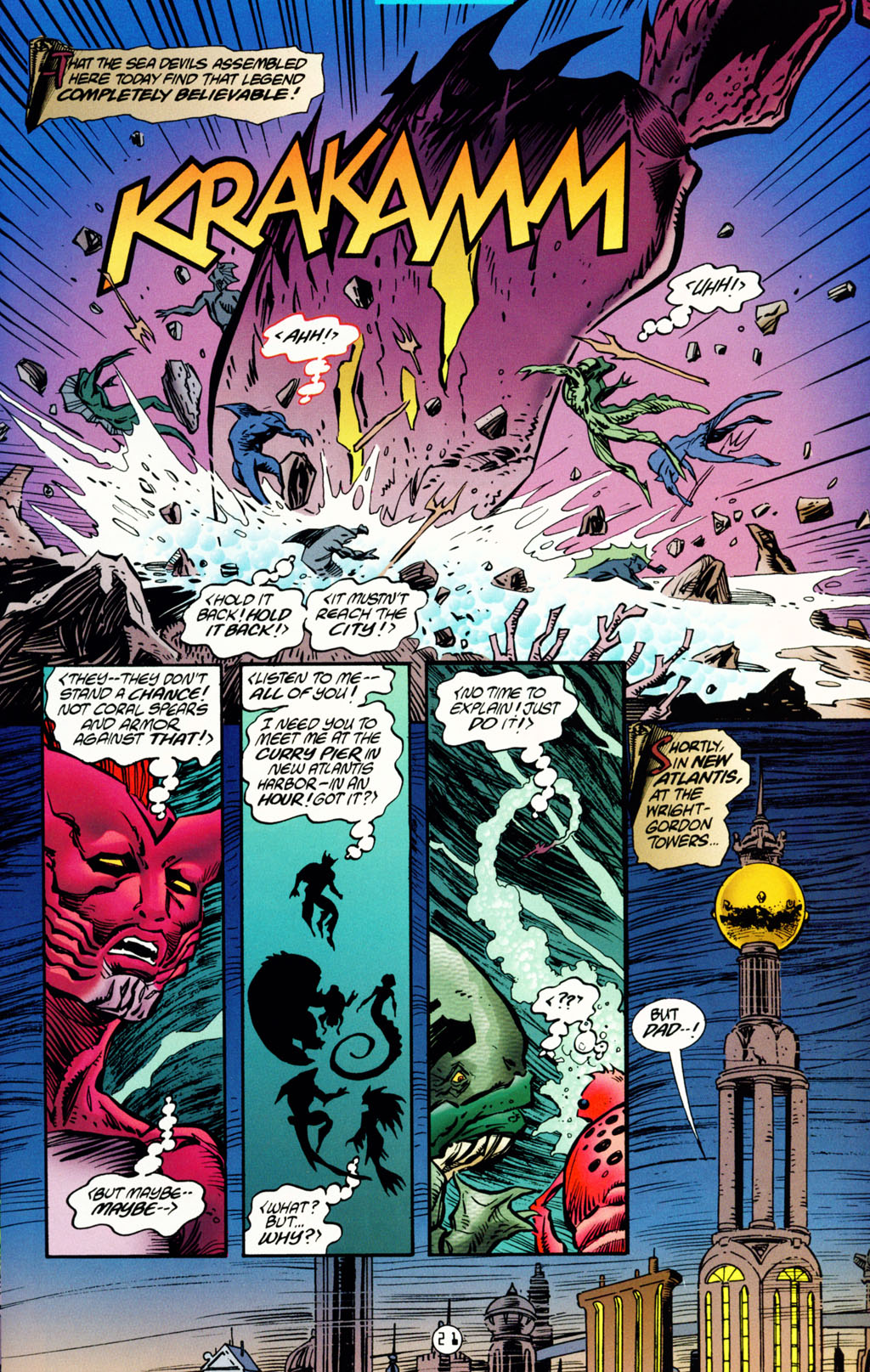 Read online Tangent Comics/ Sea Devils comic -  Issue # Full - 27