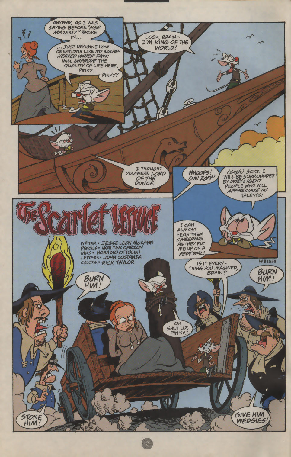 Read online Pinky and The Brain comic -  Issue #26 - 3