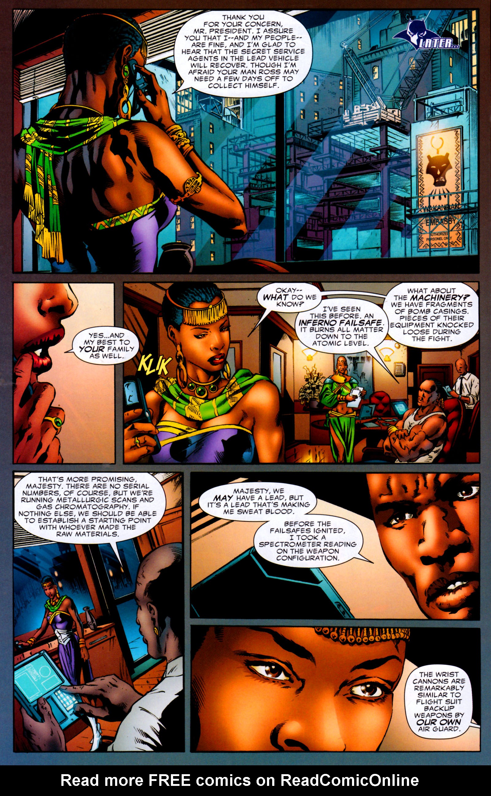 Read online Black Panther (2009) comic -  Issue #7 - 29