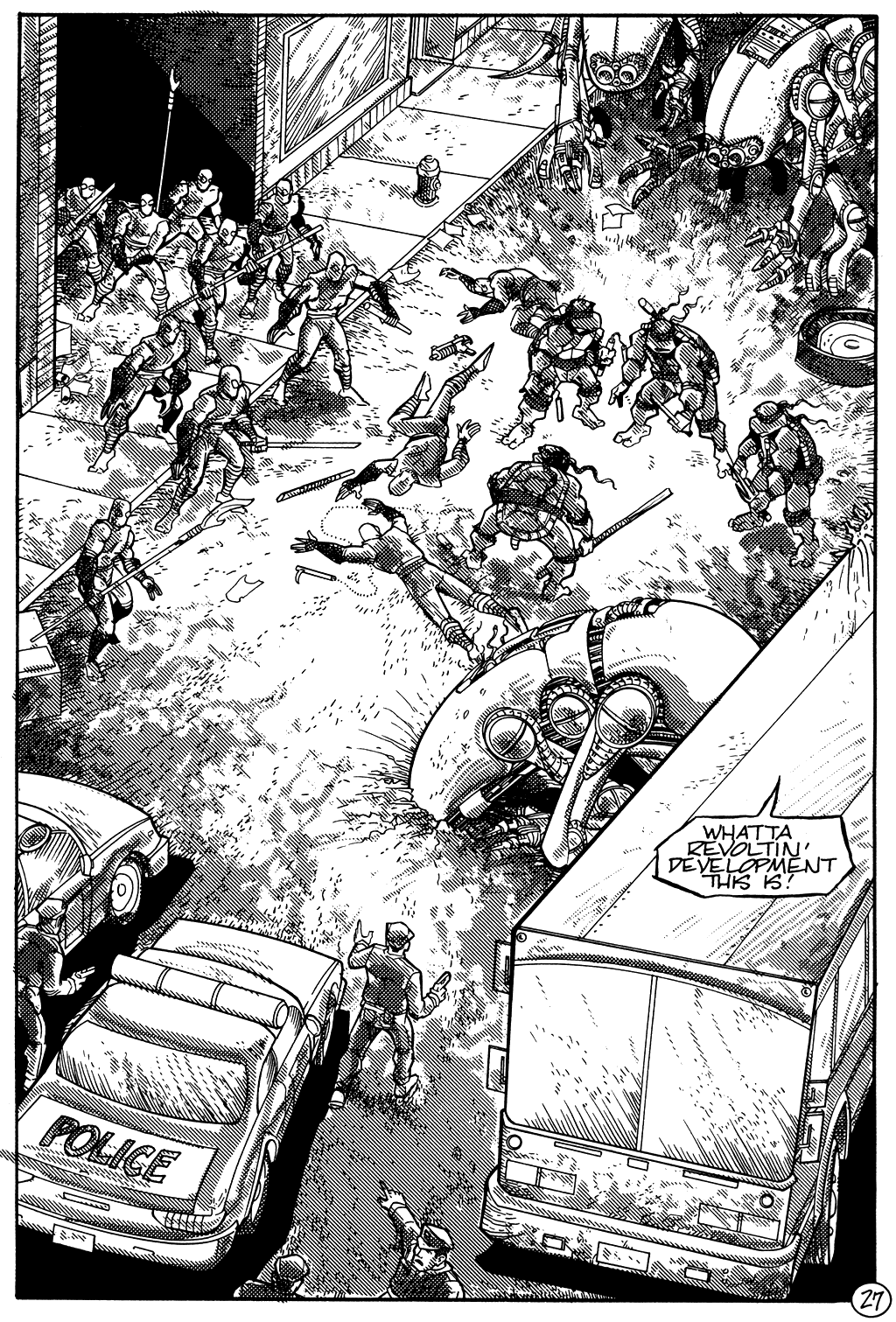 Read online Teenage Mutant Ninja Turtles (1984) comic -  Issue #52 - 26