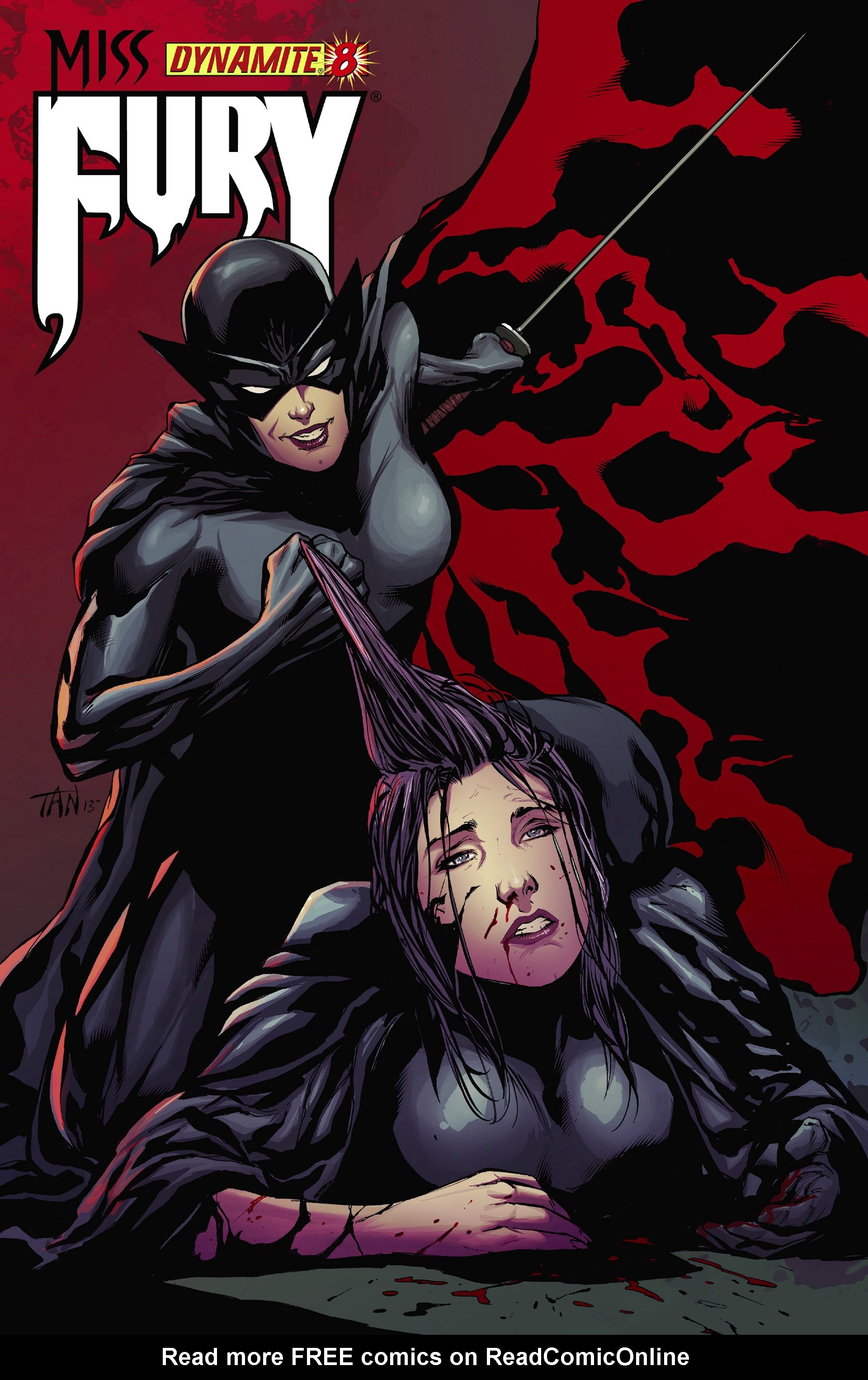 Read online Miss Fury (2013) comic -  Issue #8 - 1