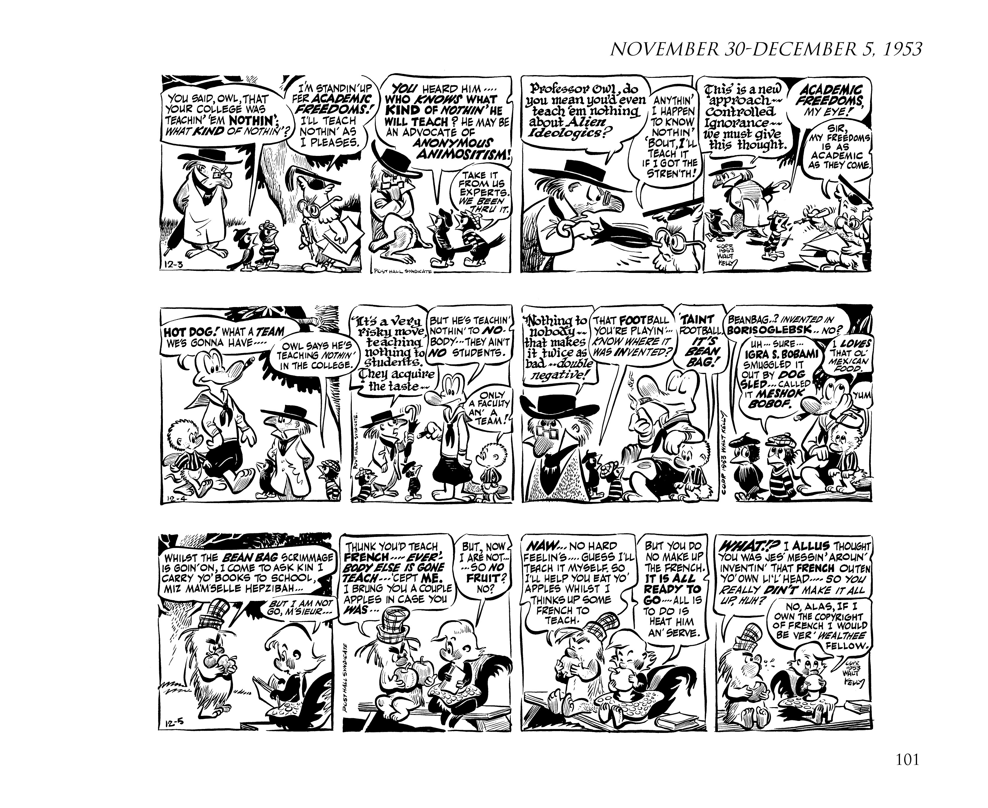 Read online Pogo by Walt Kelly: The Complete Syndicated Comic Strips comic -  Issue # TPB 3 (Part 2) - 13